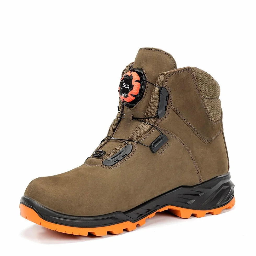 CHIRUCA Bota Cares Boa Hi Vis Color Kaki Talla 44 para Hombre