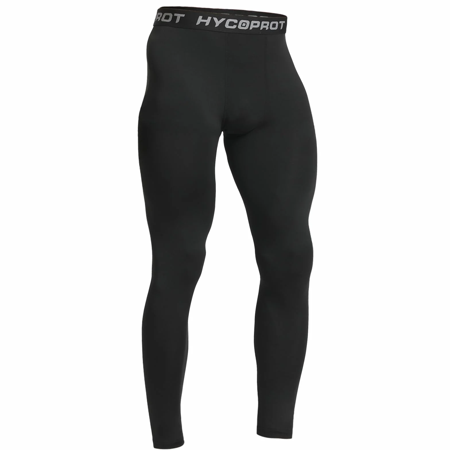 HYCOPROT Pantalones de Compresión para Hombre Secado Rápido Deportivos Entrenamiento Leggings Correr Baloncesto Running Fitness