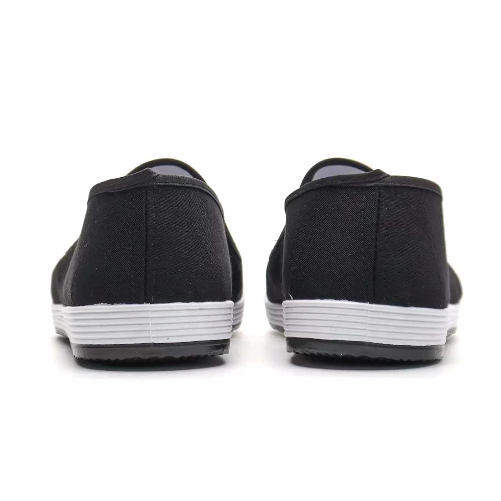 Zapatos de Kung Fu Mocasines sin Cordones para Artes Marciales con Suela de Goma