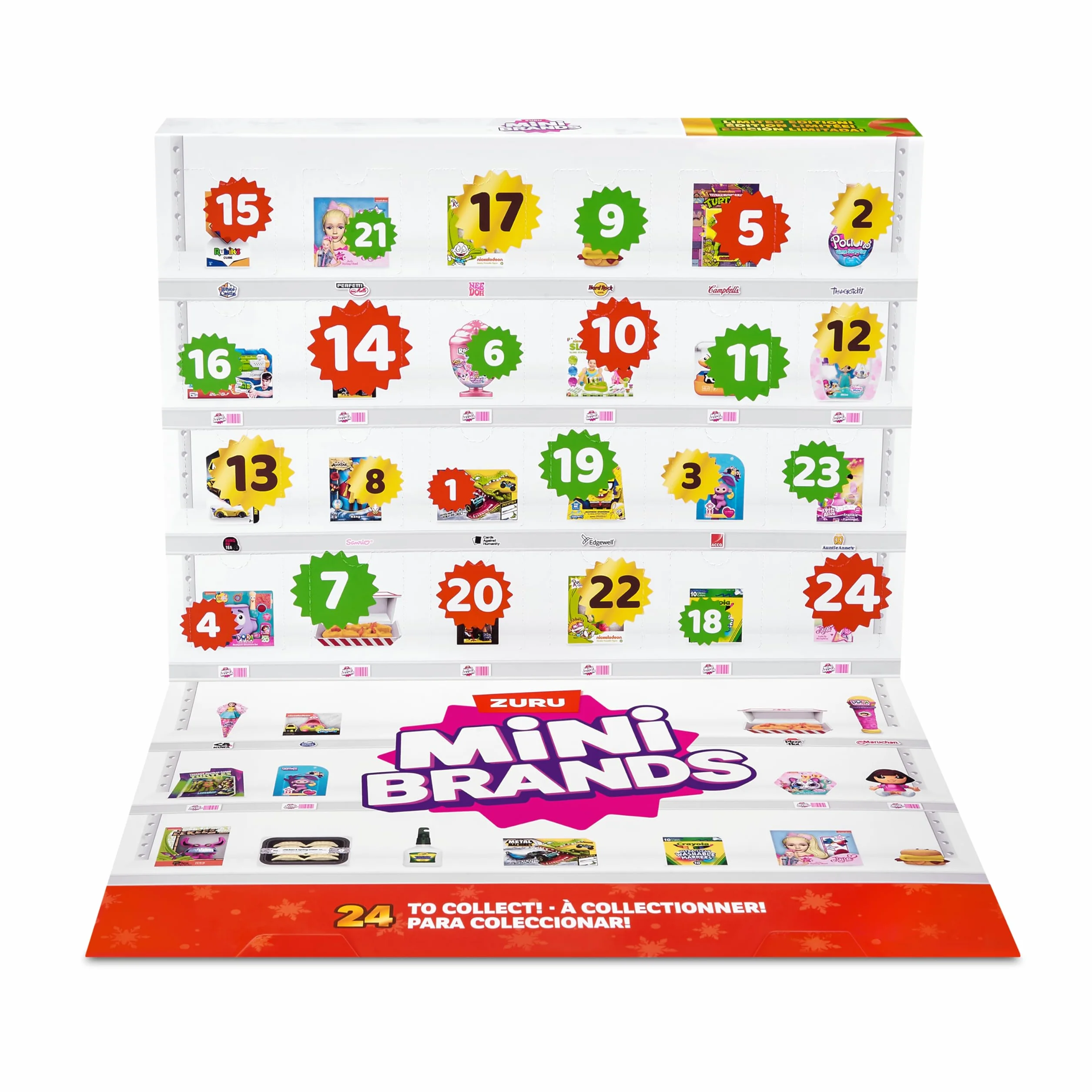 Calendario de Adviento de Mini Brands Retro Grocery, Foodie Mini Brands, and Toy Mini Brands Advent Calendar de ZURU