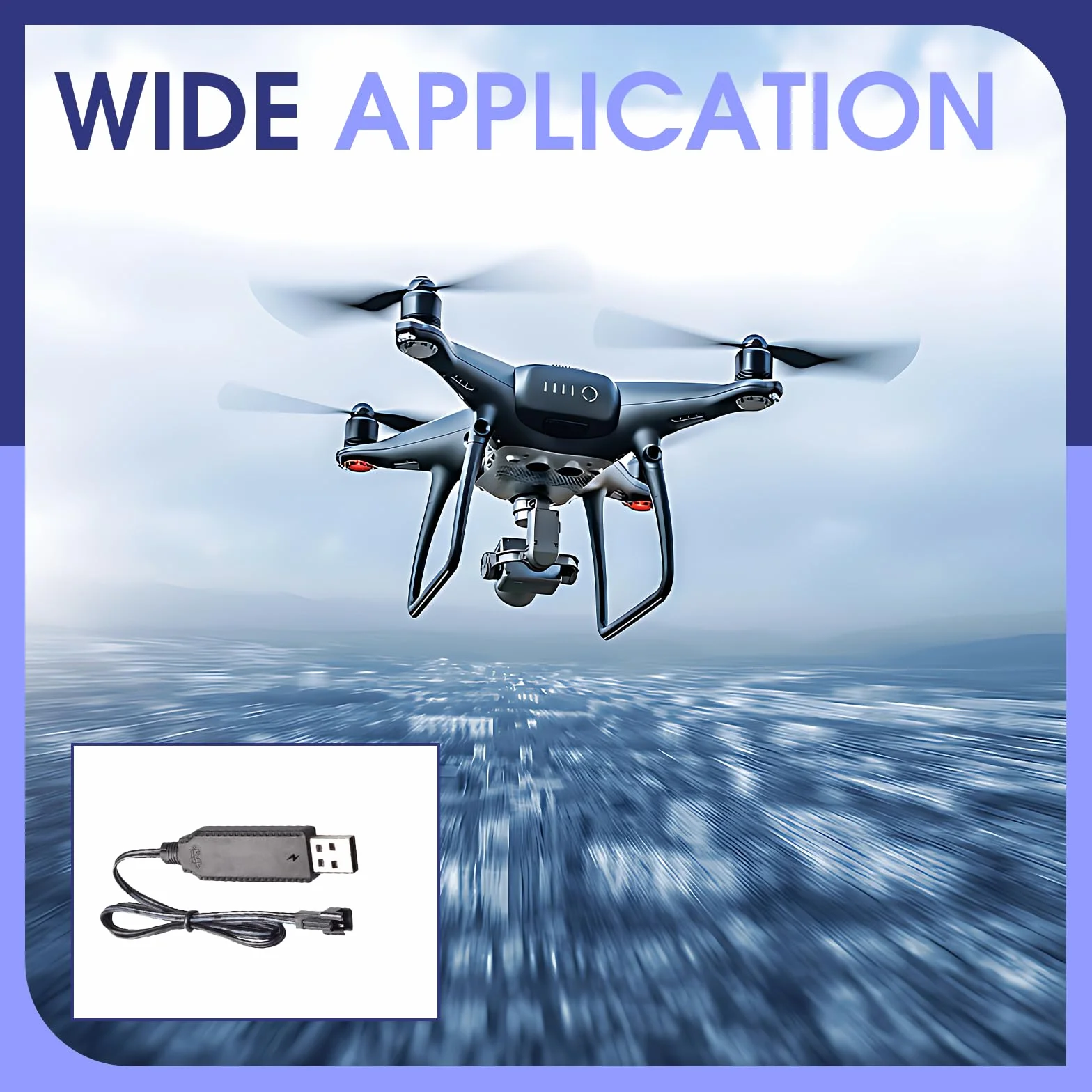 2 Piezas Cable Cargador USB, atería Li-Ion 3.7V Recargable con Cable de Carga USB Conector SM 2P Indicador LED para Juguetes RC Coches Camiones Drones Barcos y Aviones de Control Remoto Barcos