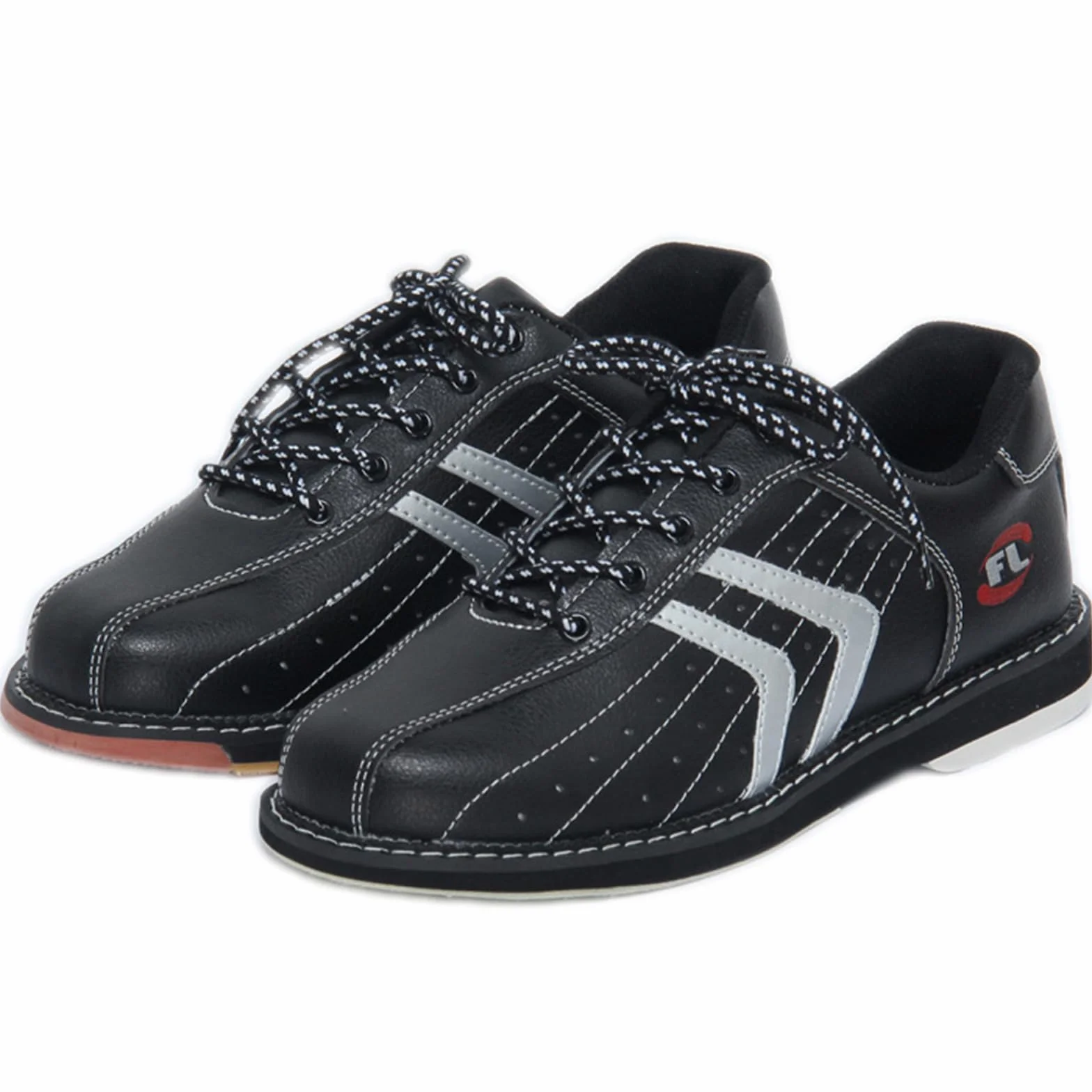 Buty do kręgli na trawę męskie skórzane oddychające antypoślizgowe lekkie