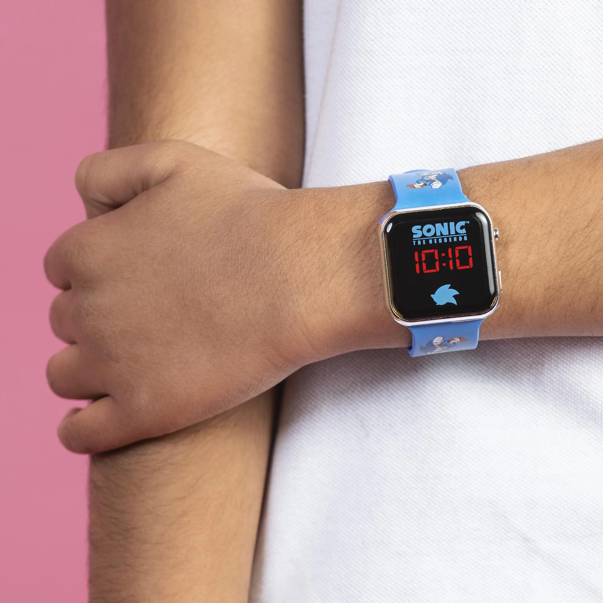 Sonic Reloj de Pulsera Niños SNC4137 Azul Impreso