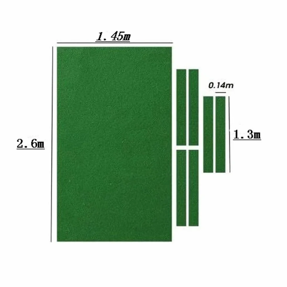 Paño de Billar de Fieltro para Mesa de 8 Pies con 6 Tiras Protectoras