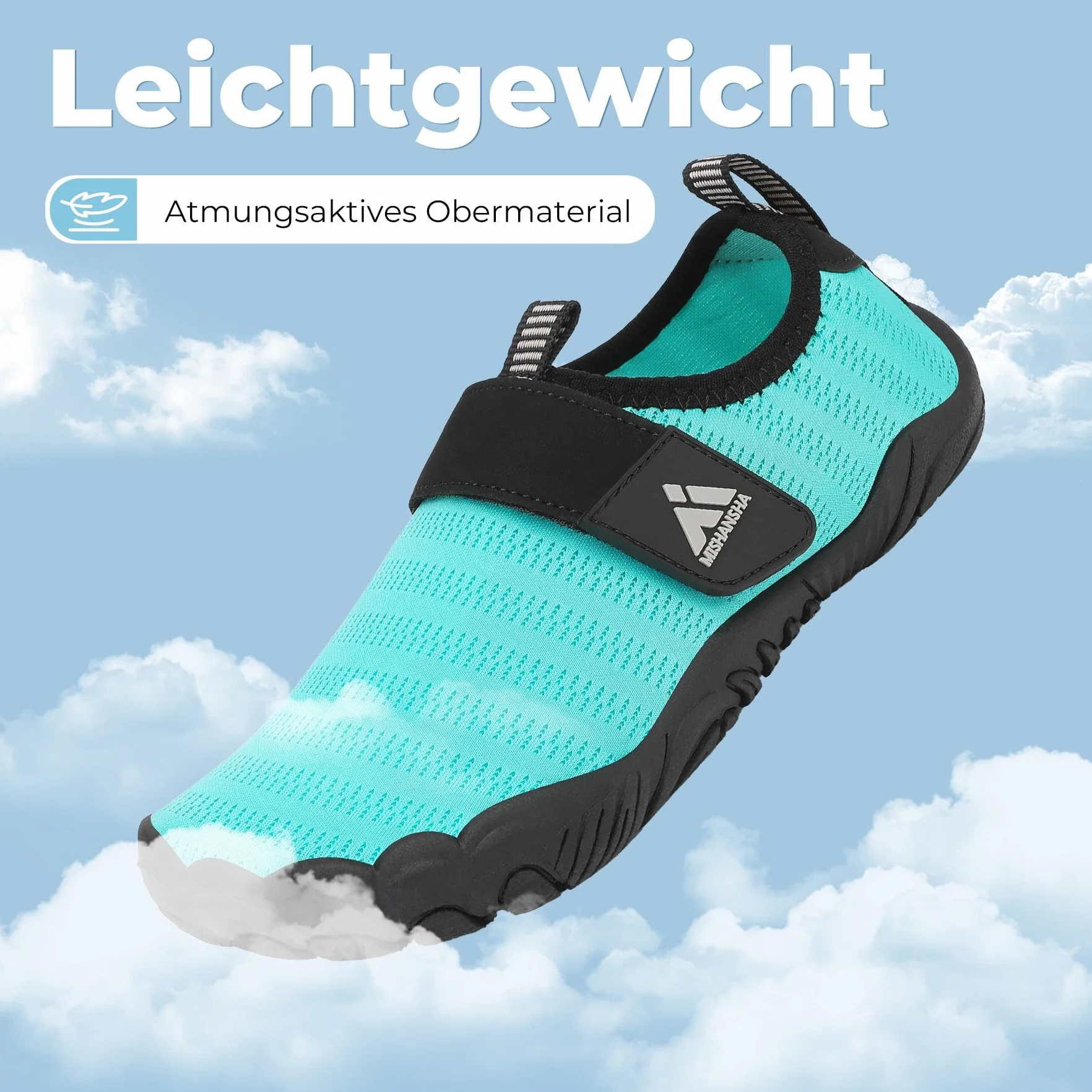 Mishansha Zapatos de Playa Niño Niña Secado Rápido Escarpines Agua Antideslizantes Talla 24-35 EU