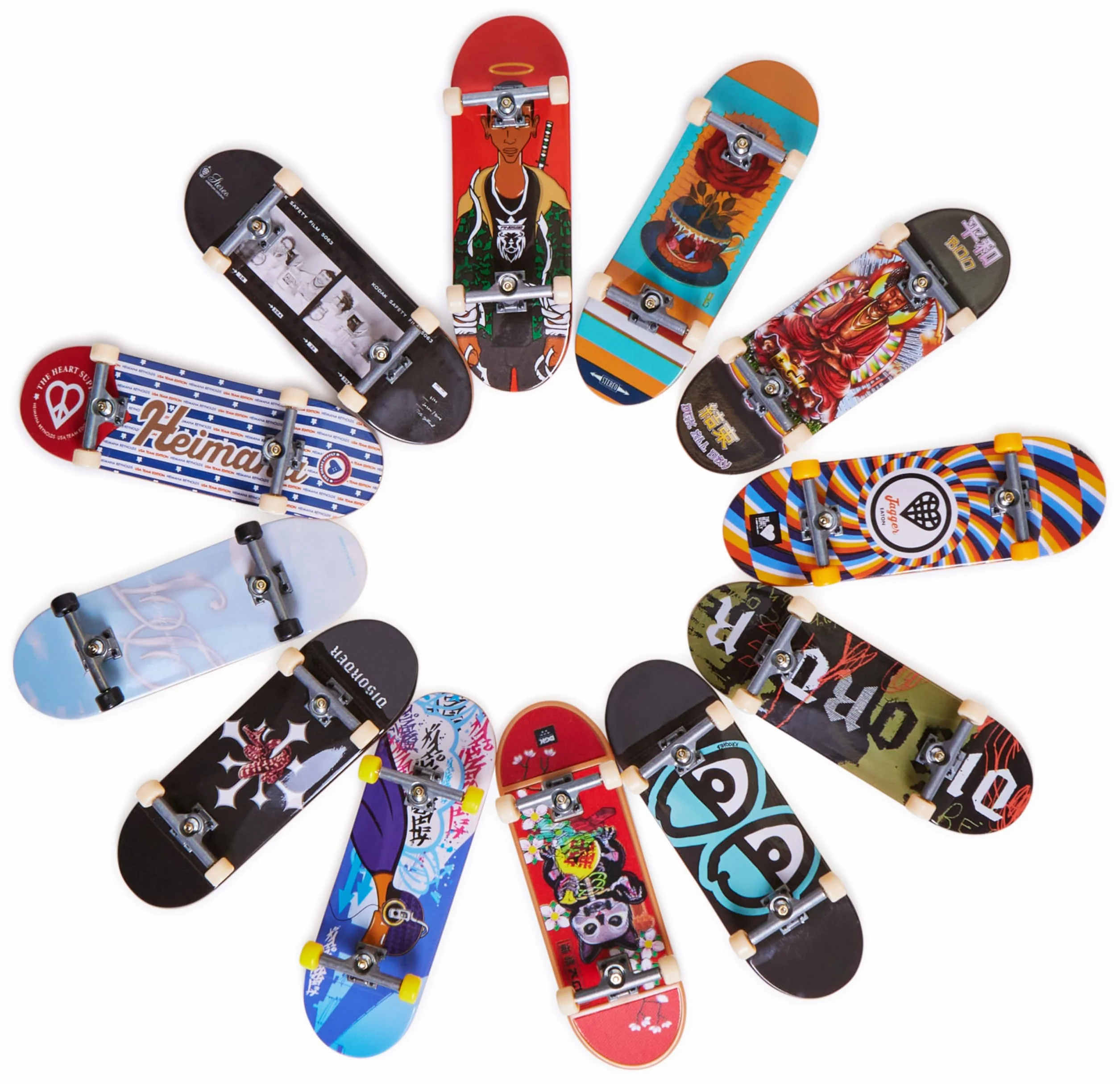 Tech Deck - Fingerboard o Finger Skate: Auténtico Skate de Dedos 96 mm Personalizable - Modelo Aleatorio - Juguetes Niños 6 años + Regalo Niño 6 años +