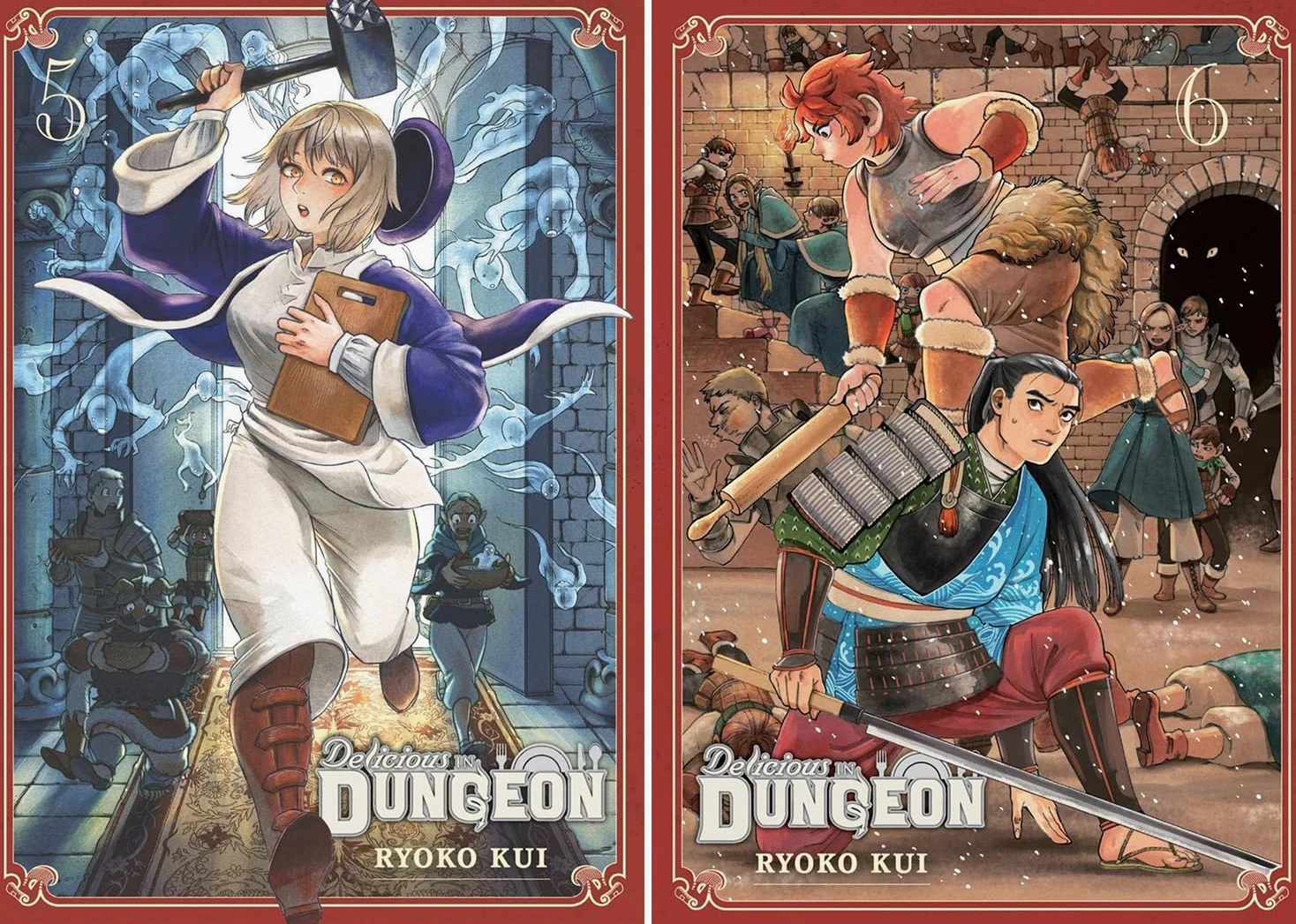Set de Manga Delicious in Dungeon Vol. 1-14 de Ryoko Kui