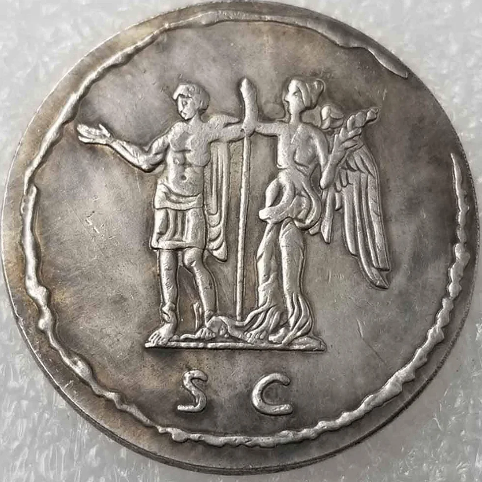 YunBest Moneda romana antigua - Mejor colección de monedas antiguas - Rey filósofo - Monedas del Imperio Romano - Moneda conmemorativa de la suerte - Descubre la historia de las monedas