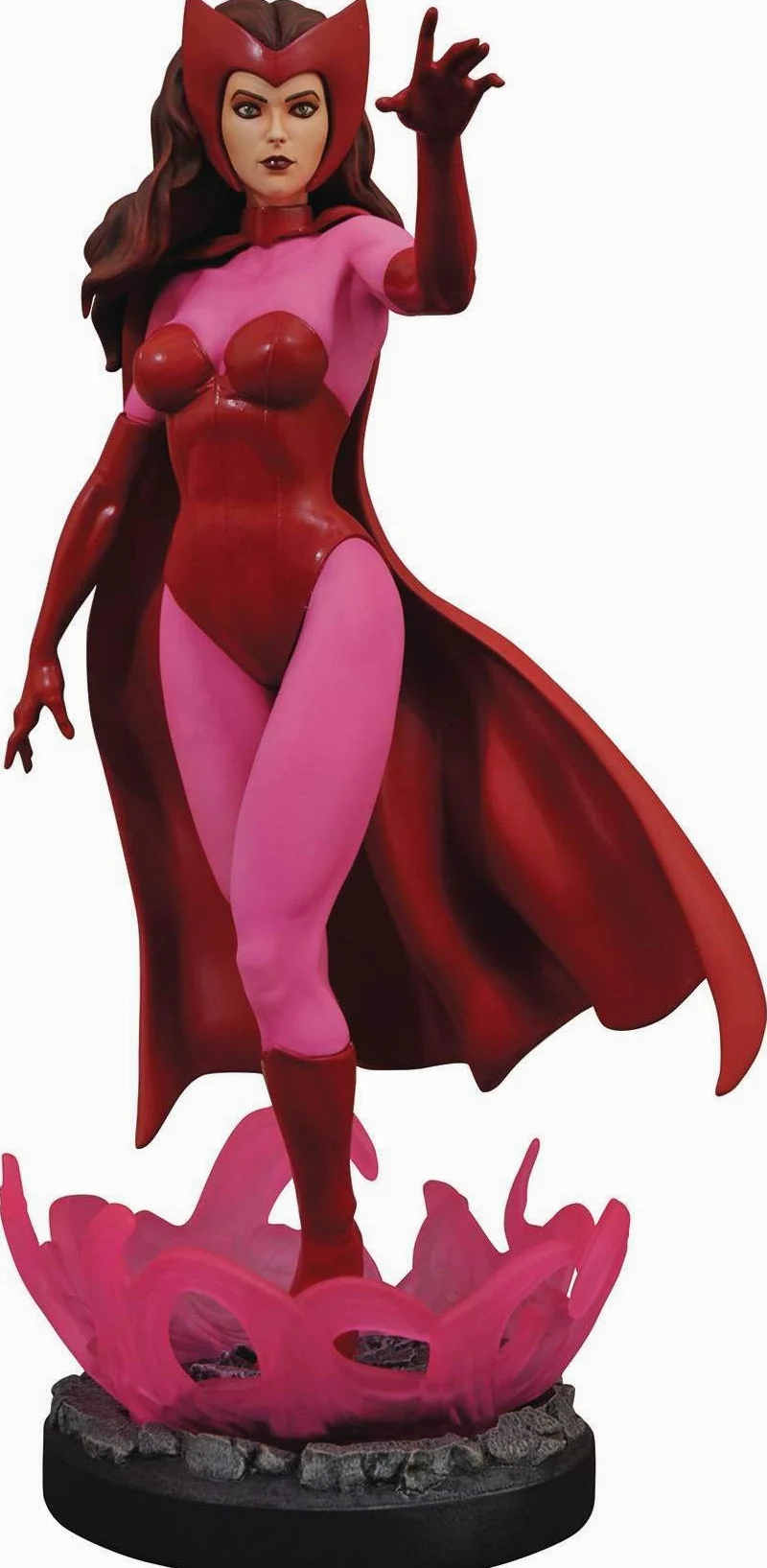 Diamond Select Toys Marvel Diamond, Scarlet Witch Estatua 28cm Resina Comic Premier Collection