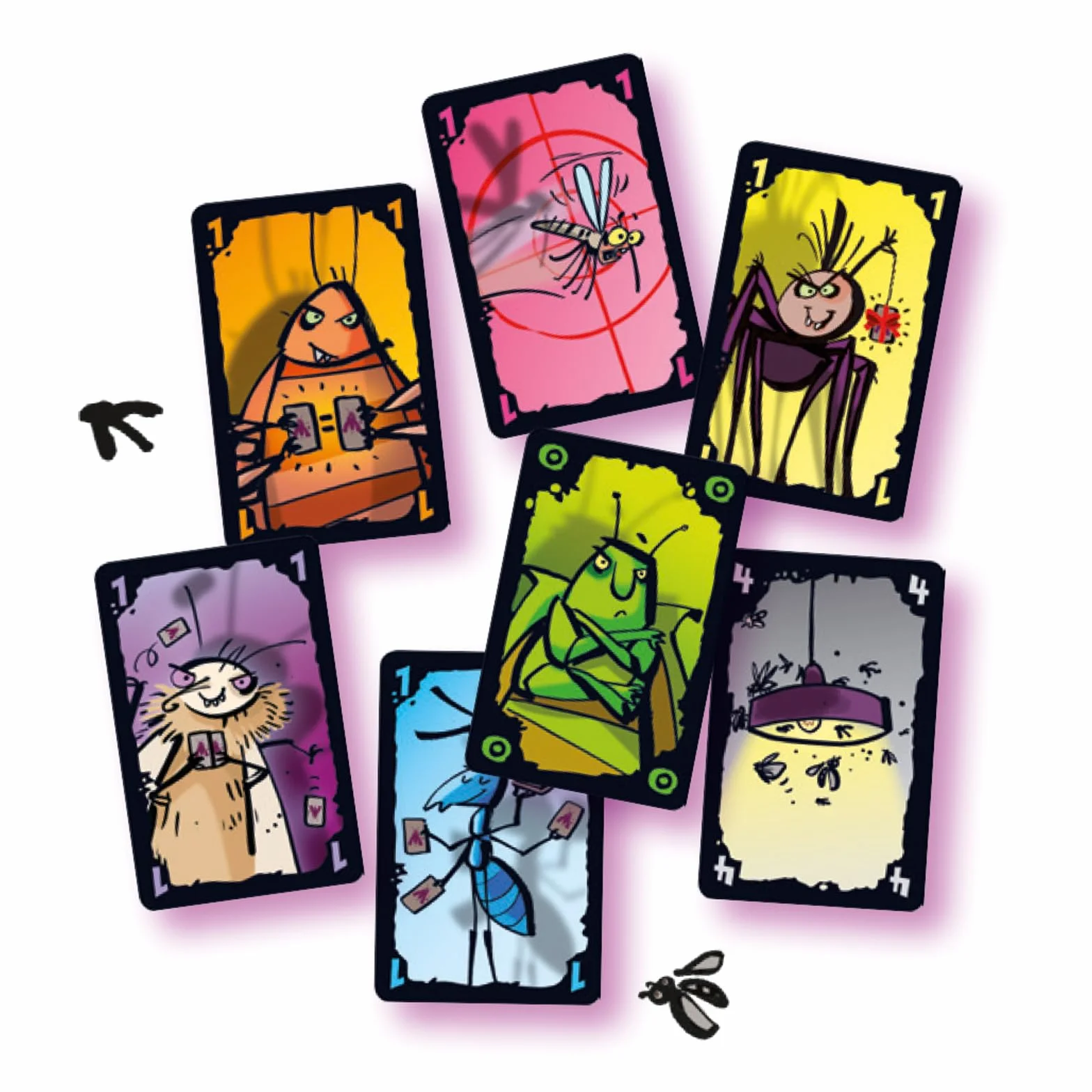 Devir - Polilla Tramposa Original, Juego de Cartas, Juego de mesa para Niños, Party Game, Juego Rápido para Todas las Edades y Fiestas (BGPOLI)