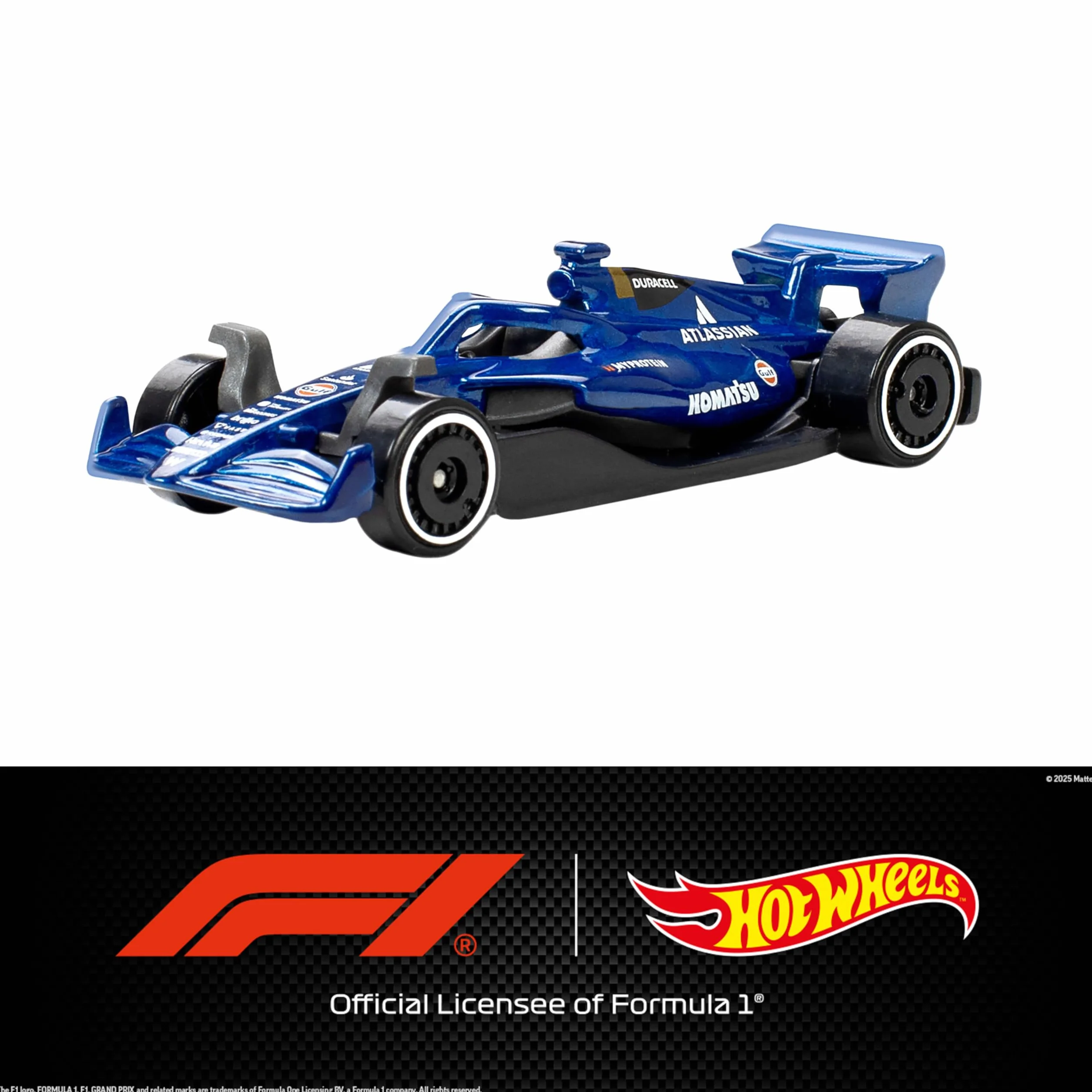 Hot Wheels Formula 1 Pack de 5 Coches de Juguete metálicos a Escala 1:64, Conjunto de 5 Coches coleccionables de F1 con Licencia Oficial para Jugar o exponer, JLN11