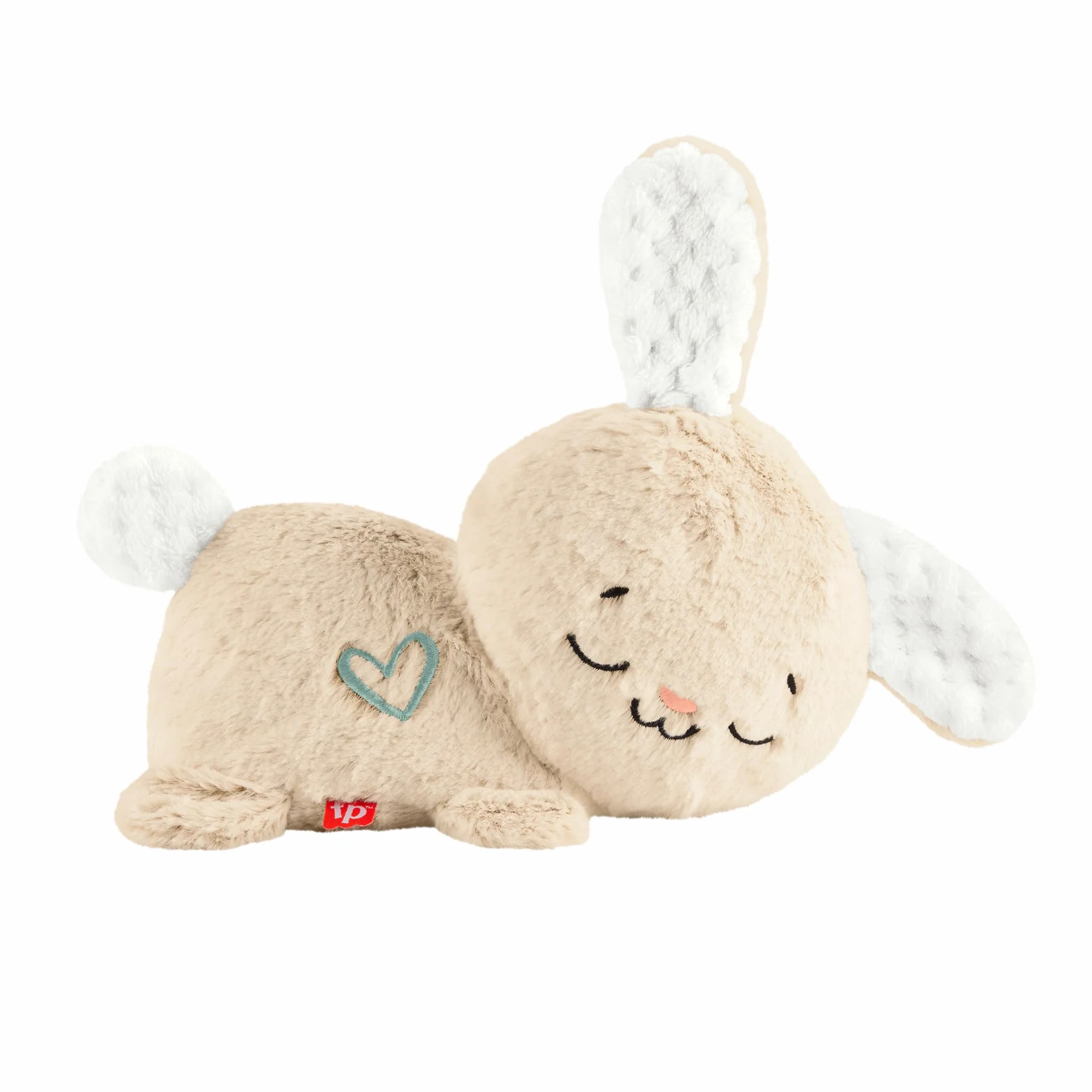 Fisher-Price Conejito Hora de Dormir, Peluche para bebés Que Ayuda a relajar y calmar al bebé con Sus Movimientos rítmicos, Luces y música, Juguete Regalo para recién Nacidos, HXG97