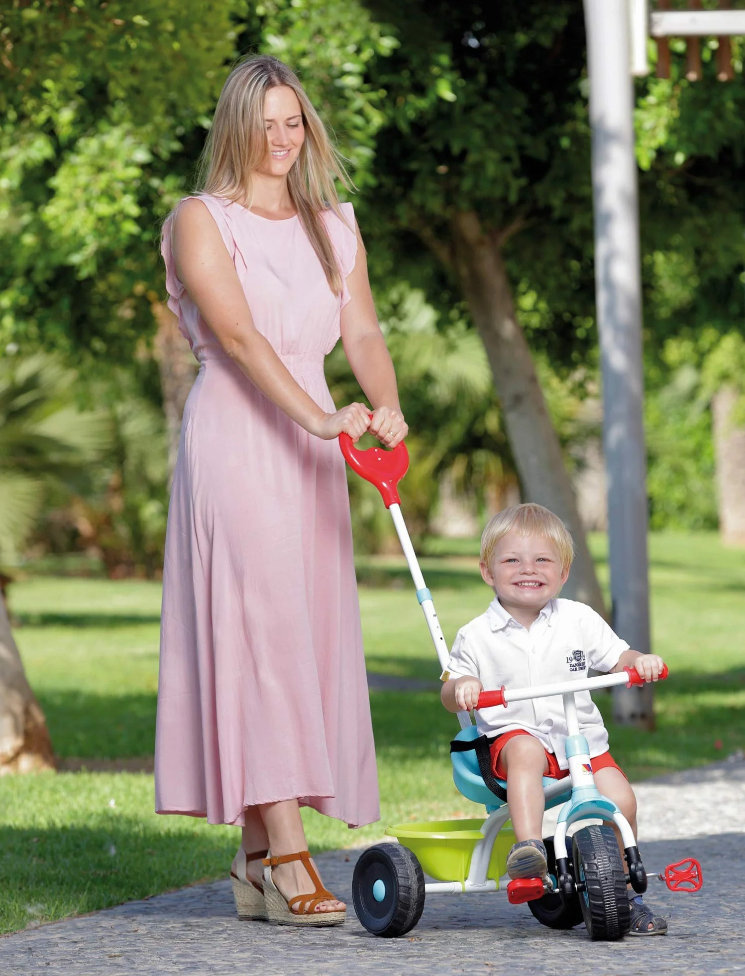 Triciclo Infantil Molto Urban Trike 3 en 1 Rosa
