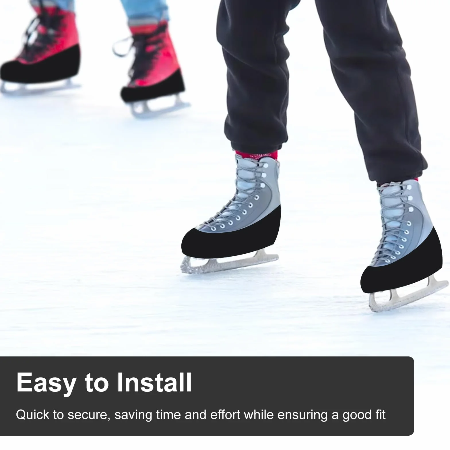 Helweet Fundas Cubre Patines, Cubrebotas Antiarañazos para Zapatillas de Suela Blanda