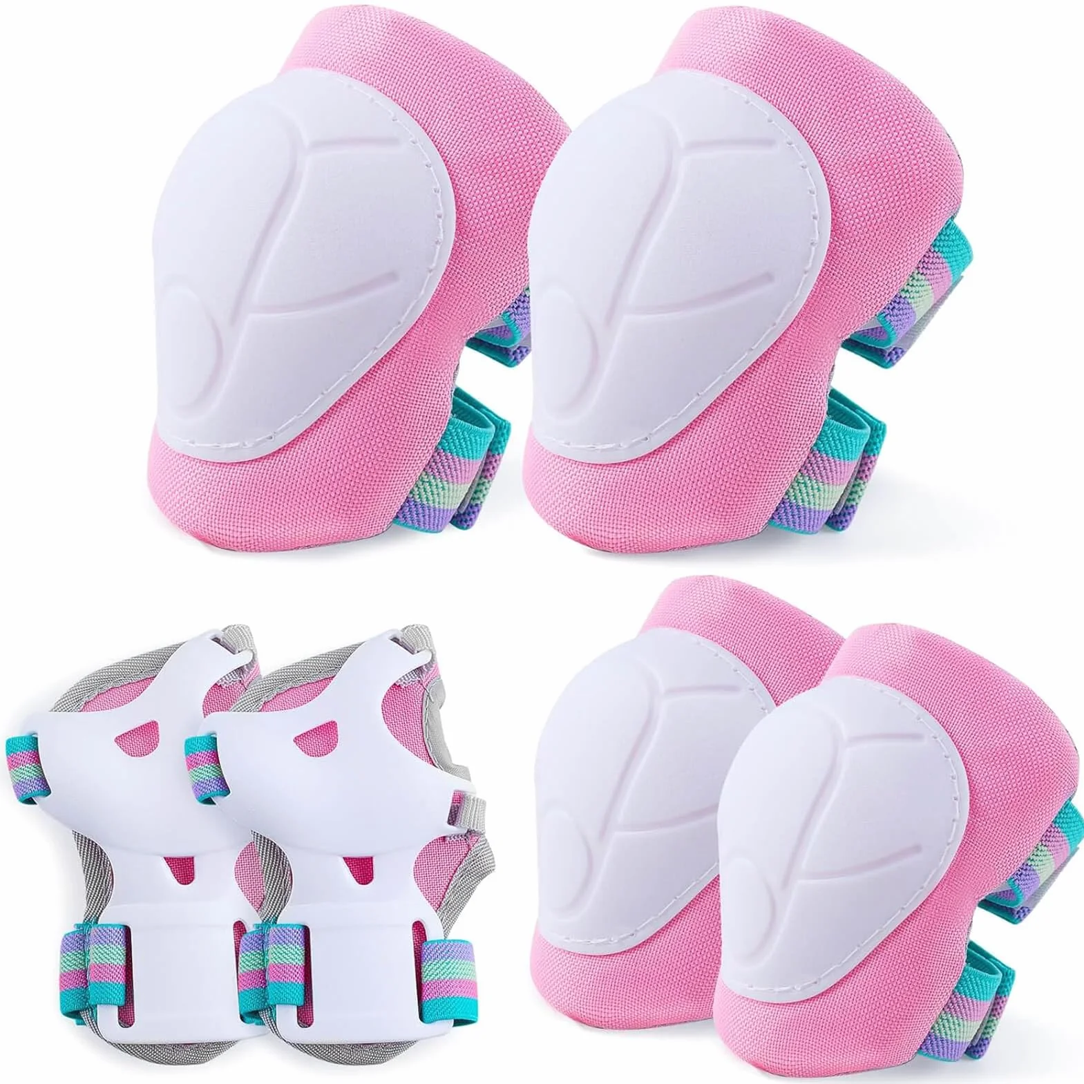 Protecciones Skate Niño Rodilleras y Coderas Unicorn Castle Patines