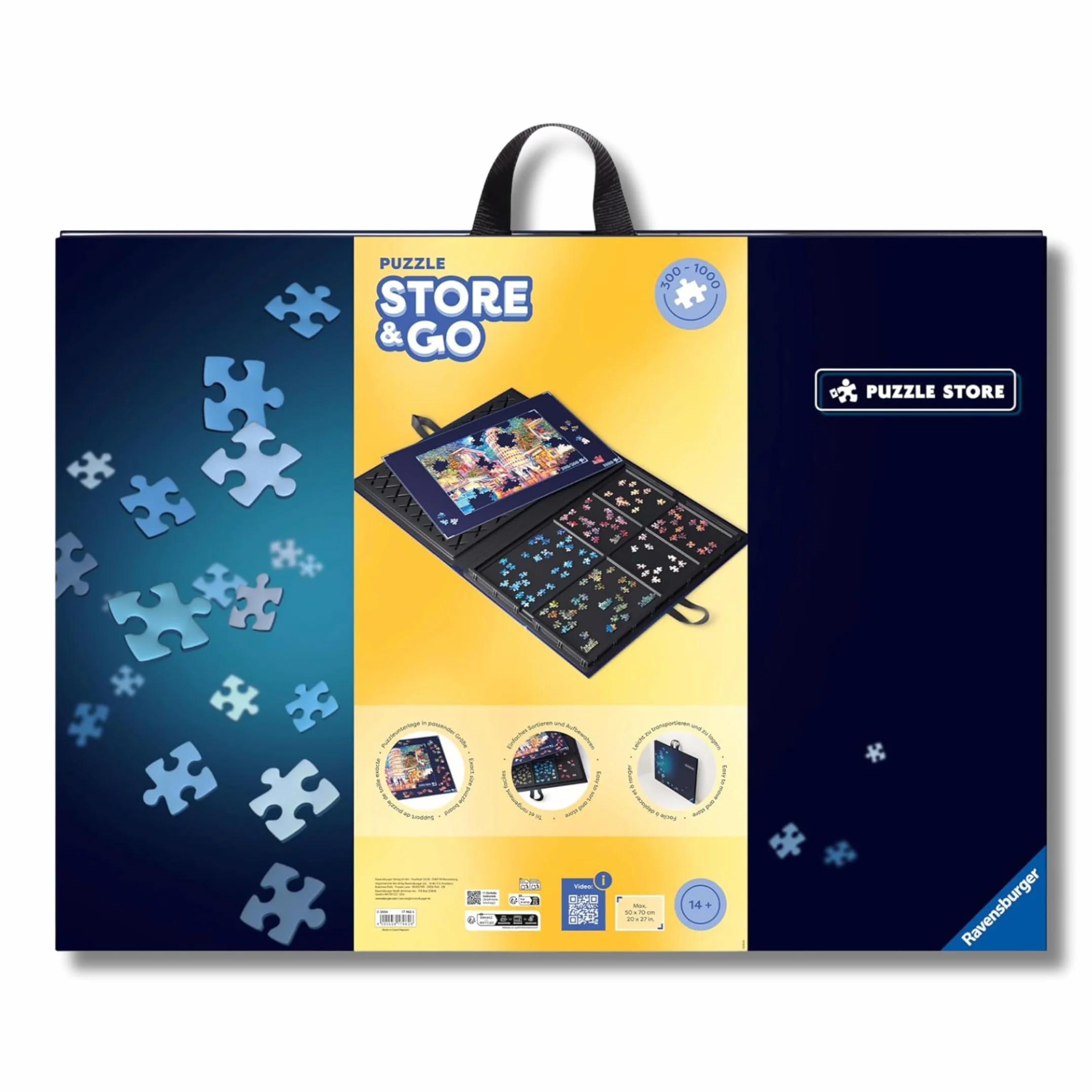 Ravensburger - Carpeta Puzzle Transportable | Tapete Puzzle | Guarda Puzzles | Tapete para Puzzles | Idea Regalo
