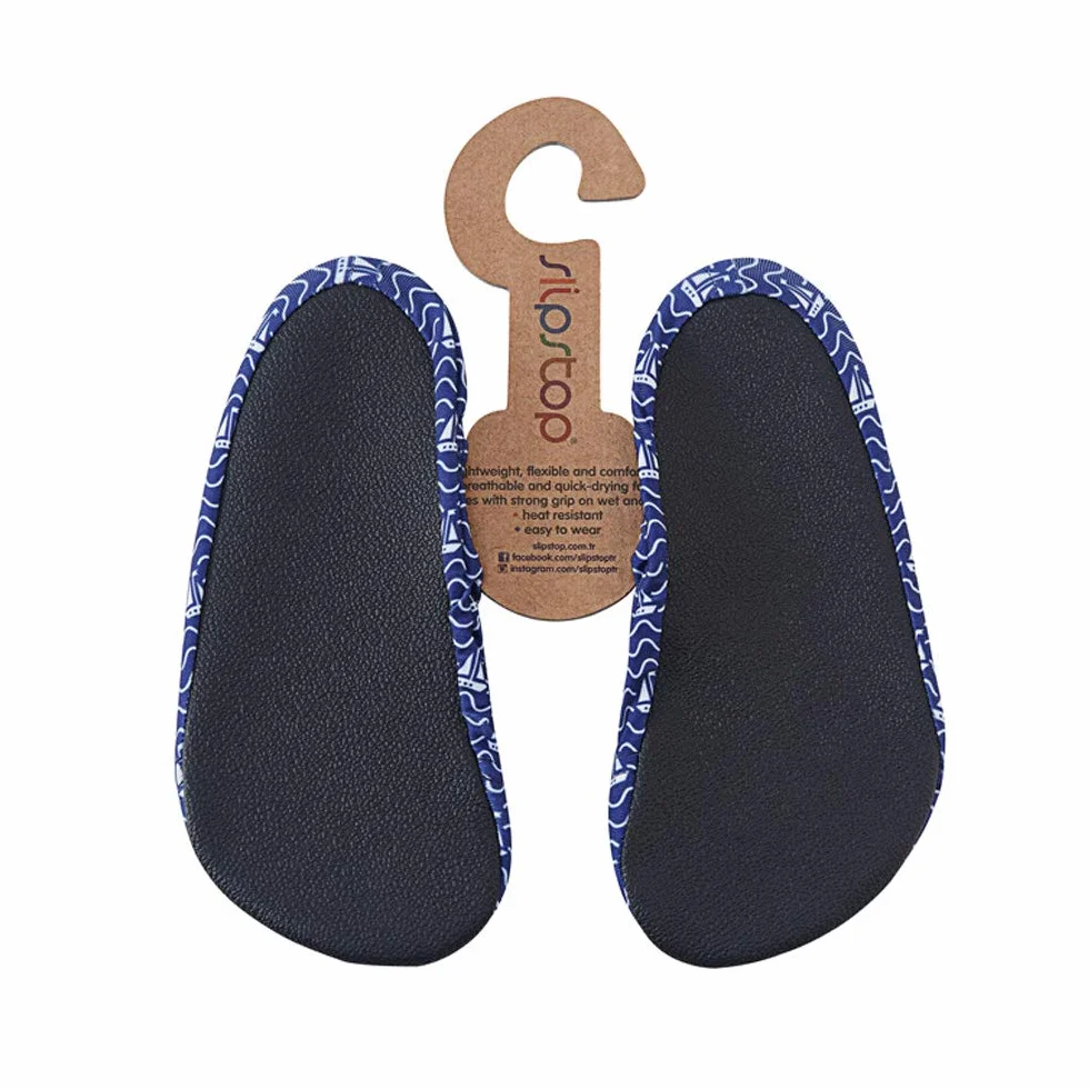 Zapatillas de Playa Antideslizantes para Niños, Azul, Talla 18-20