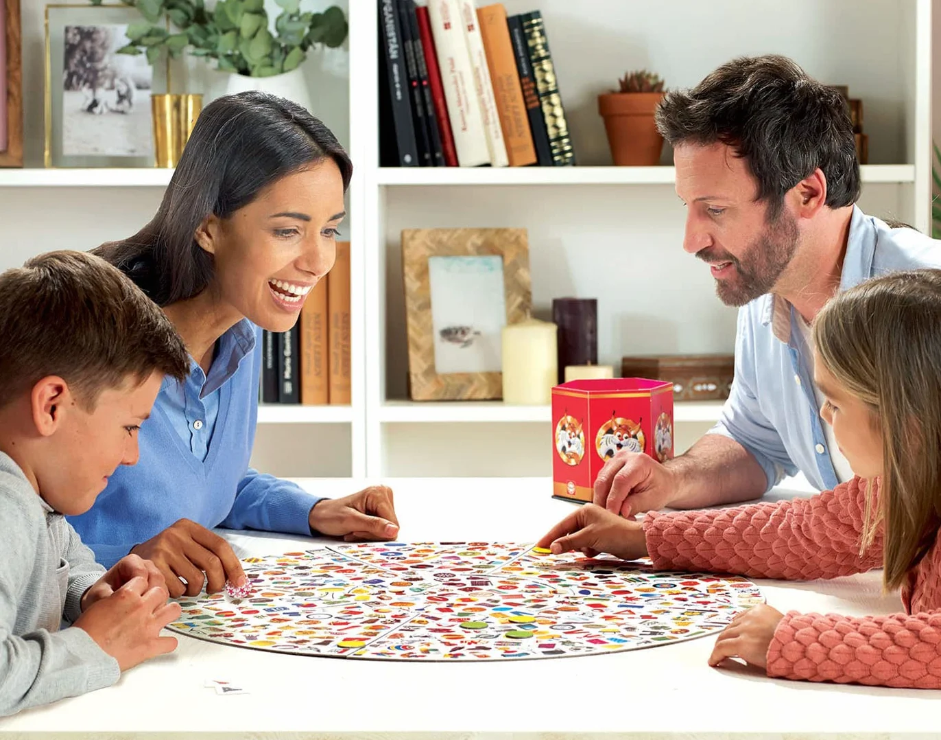 Educa - Lince Familia | Juego de Observación y Memoria con 400 Imágenes | para Toda la Familia | Juego Educativo de Agilidad Visual y Concentración | Niños 6 Años en Adelante
