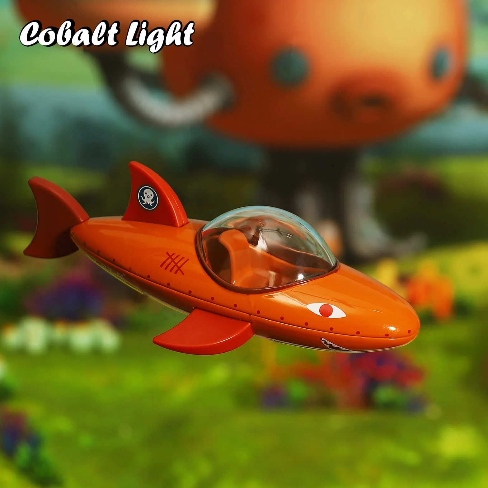Oct GUP B Compatible con octonautas Juguetes, Barco de Rescate de Metal Octopod Castle Barnacles Kwazii Shellington Tweak Dashi Peso Regalos de cumpleaños para niños
