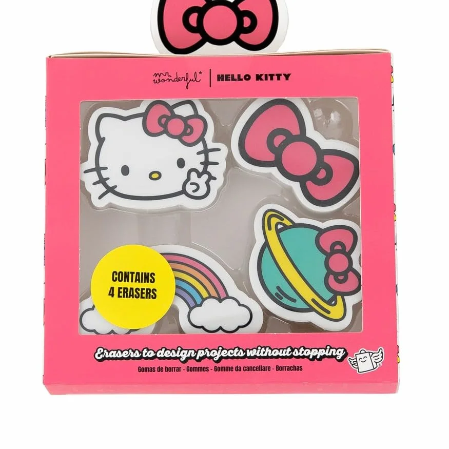 Mr. Wonderful - Gomas de borrar - Hello Kitty