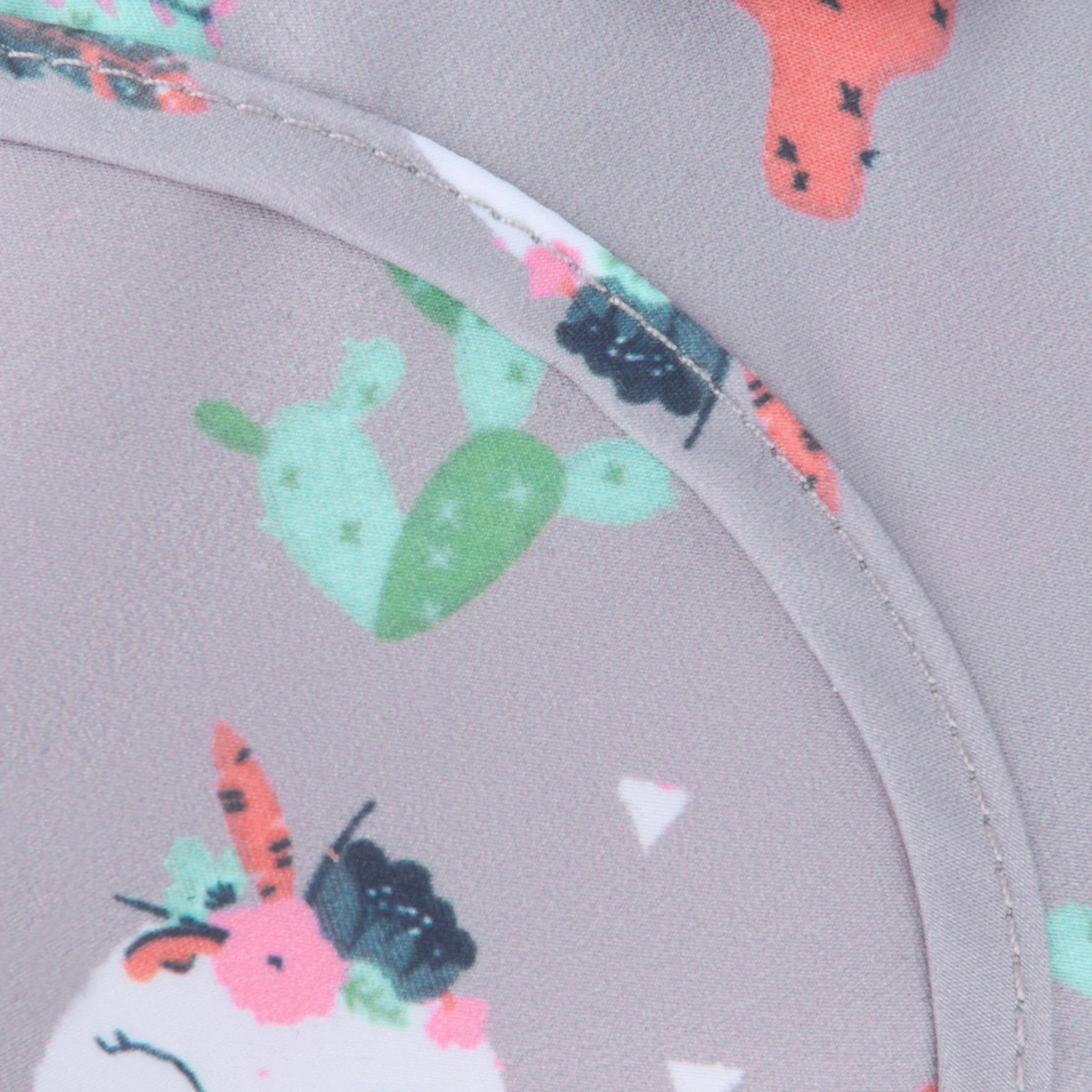 Bebamour mochila porta muñecas 100% algodón infantil Gris Animales
