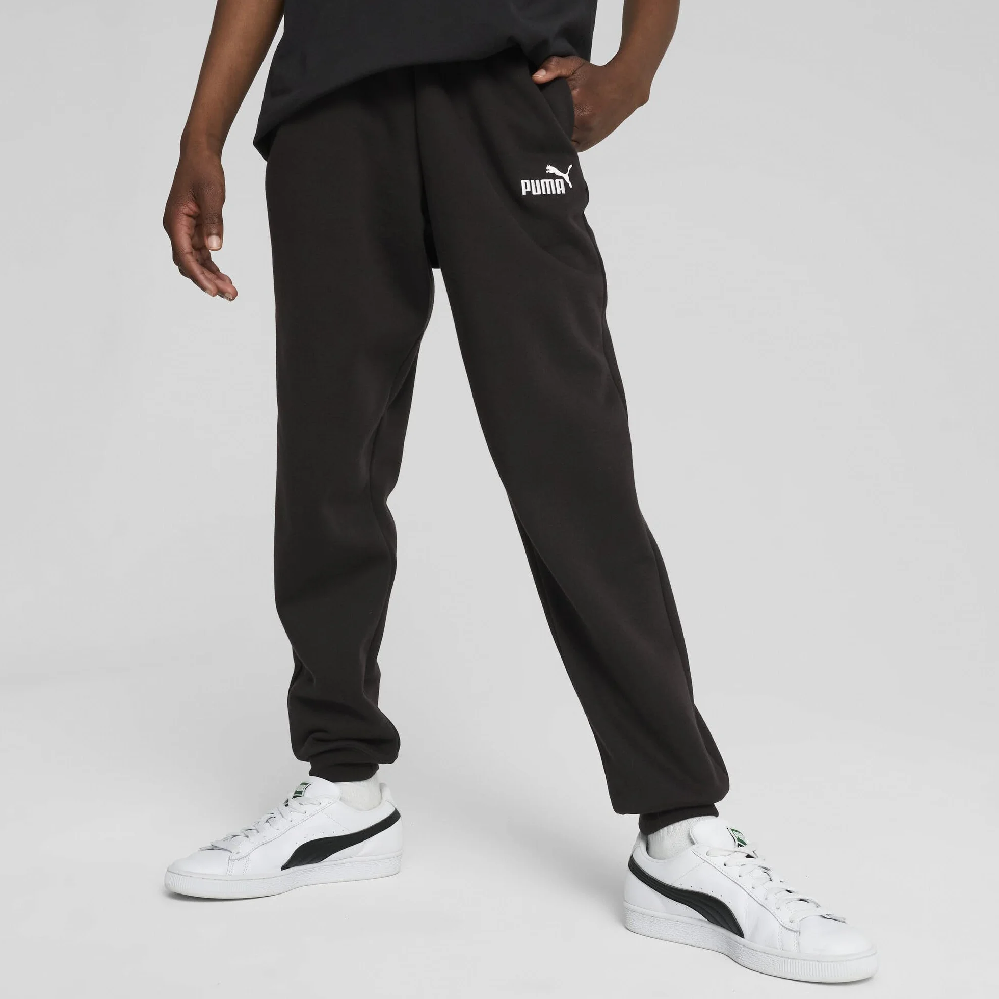 PUMA Pantalones de chándal Frisa ESS Logotipo Niños