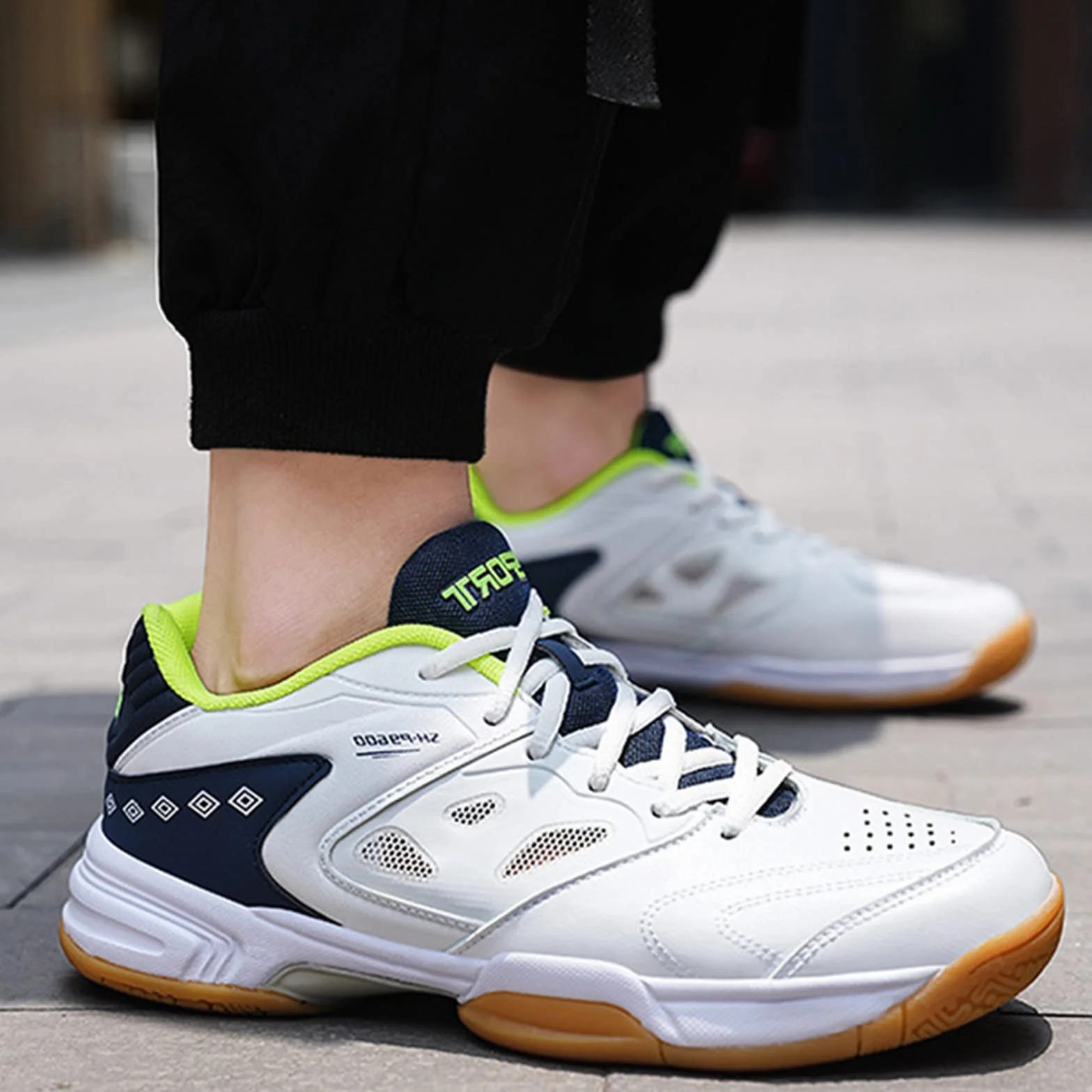 Zapatos de Bádminton para Hombre Transpirables para Tenis Voleibol Squash