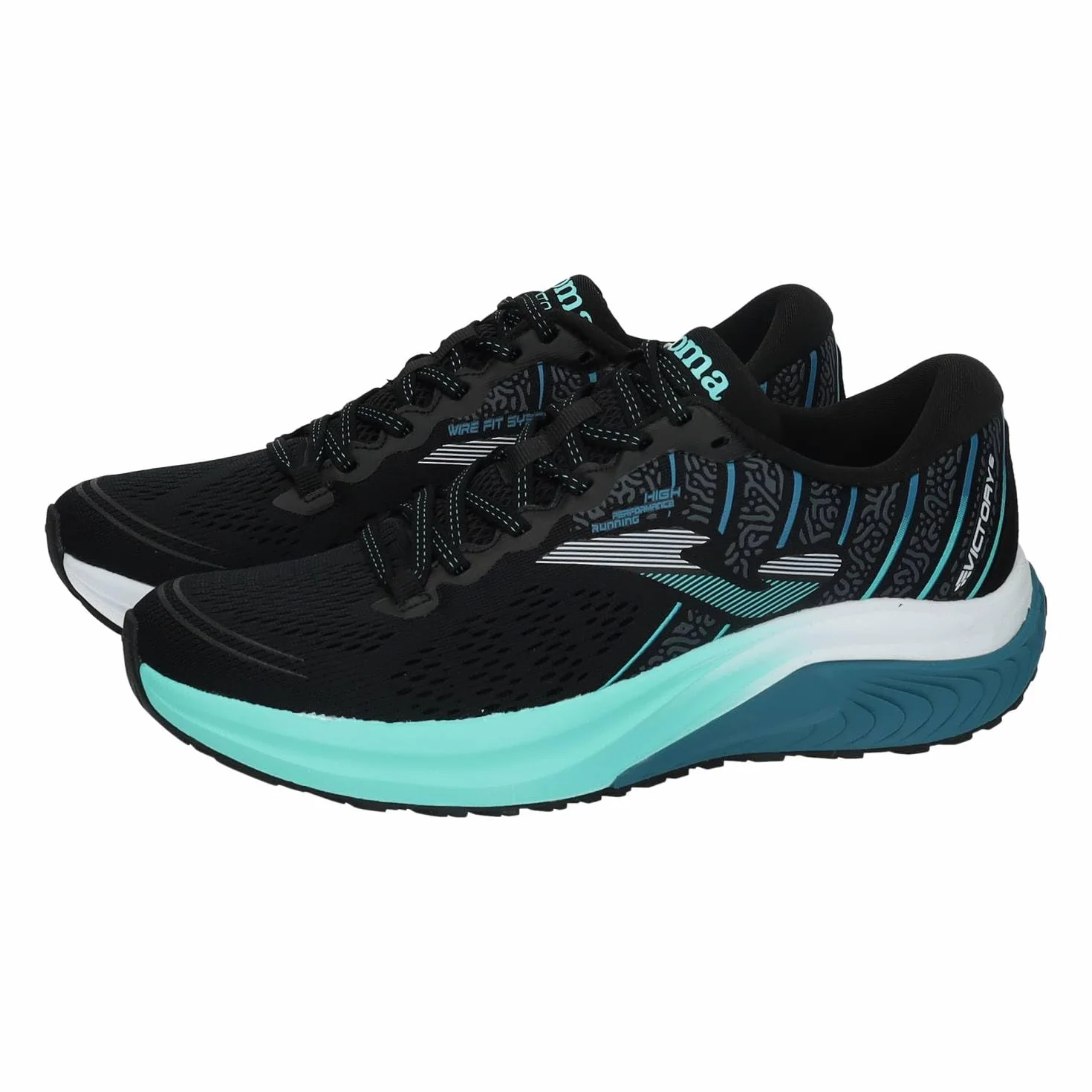 Joma Zapatillas Running 39-46 Negro Amortiguación