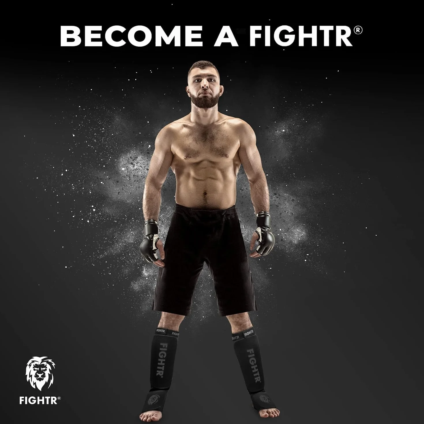 FIGHTR® Casco de Boxeo para Sparring Ajustable para Boxeo MMA Muay Thai Kickboxing