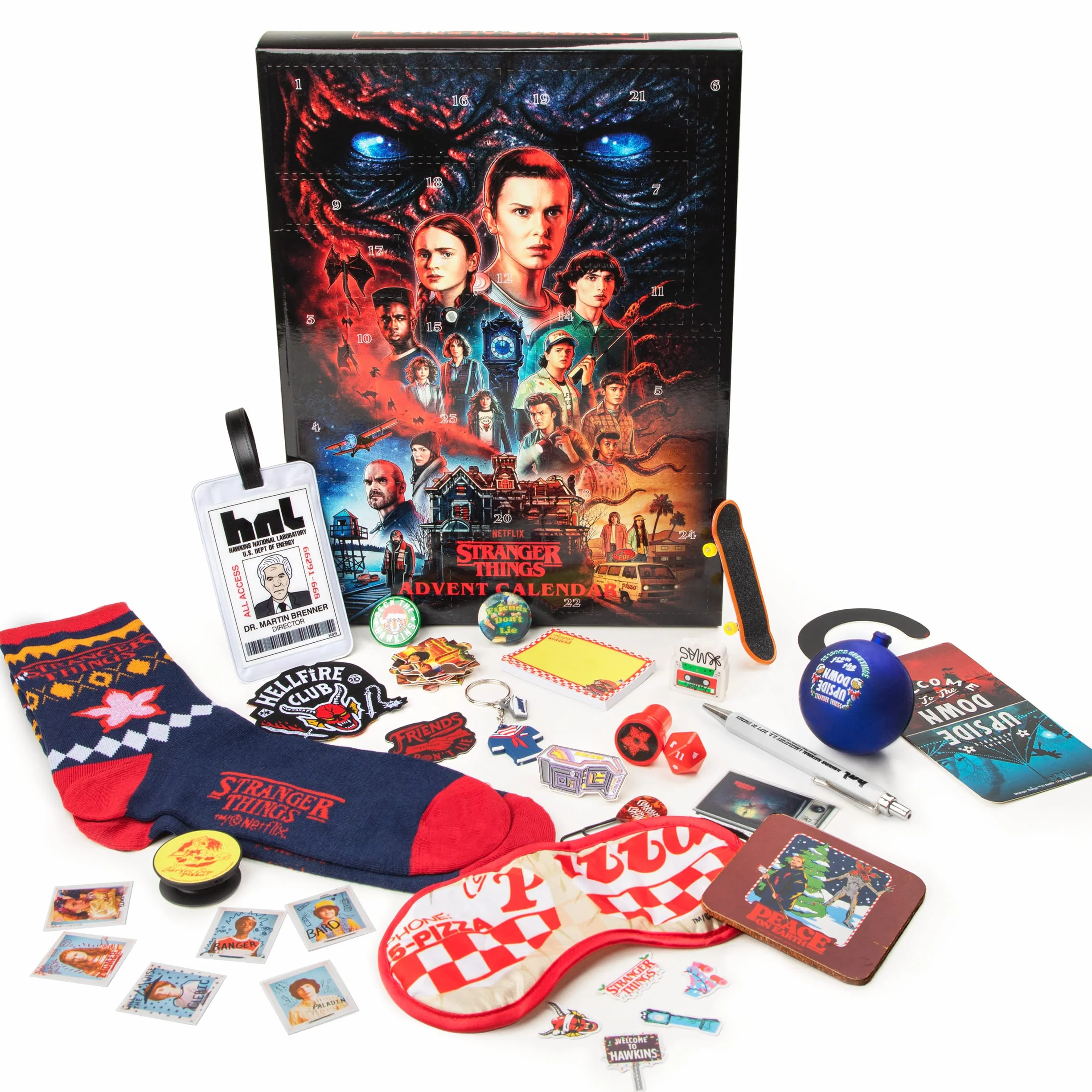Cinereplicas Stranger Things - Stranger Things Calendario de Adviento - Licencia Oficial