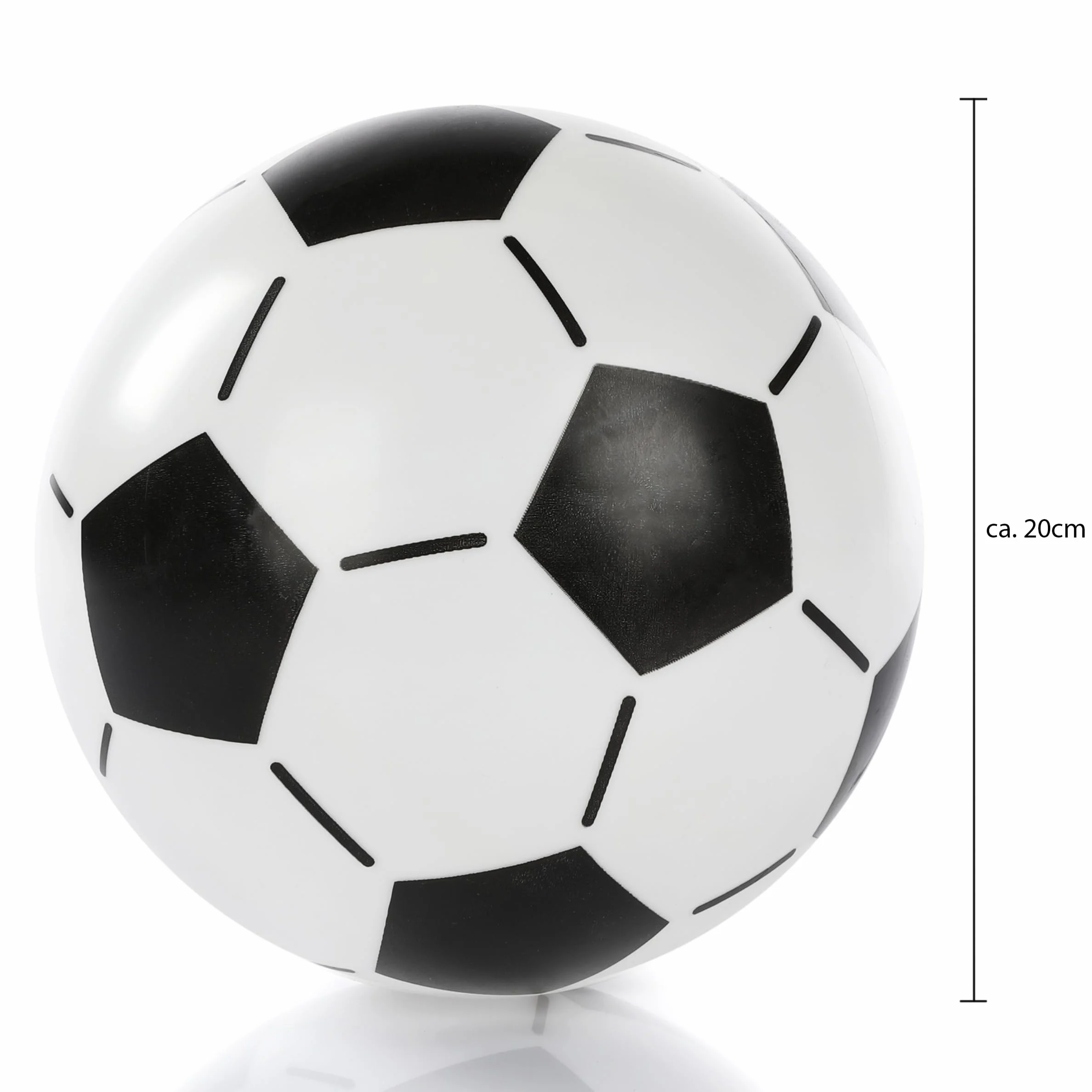 balón Infantil Juego de 4 - balón Infantil de PVC para Interior y Exterior para casa, jardín, Agua y Playa - 20 cm