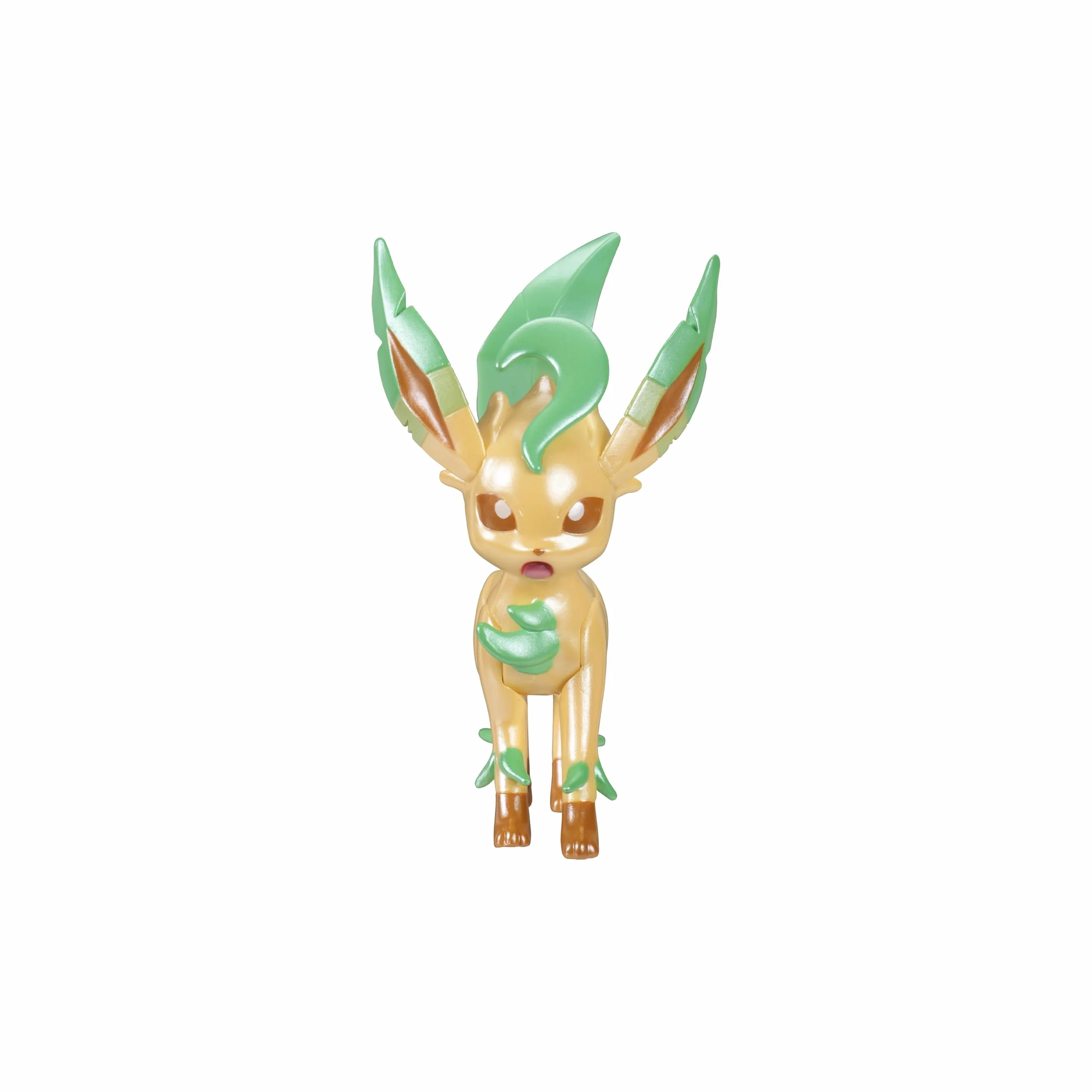 Pokémon Pack evolución Select - Incluye una Figura Eevee de 5 cm, además de Las Figuras de Batalla Leafeon, Glaceon y Sylveon de 7,5 cm, con Acabado Exclusivo