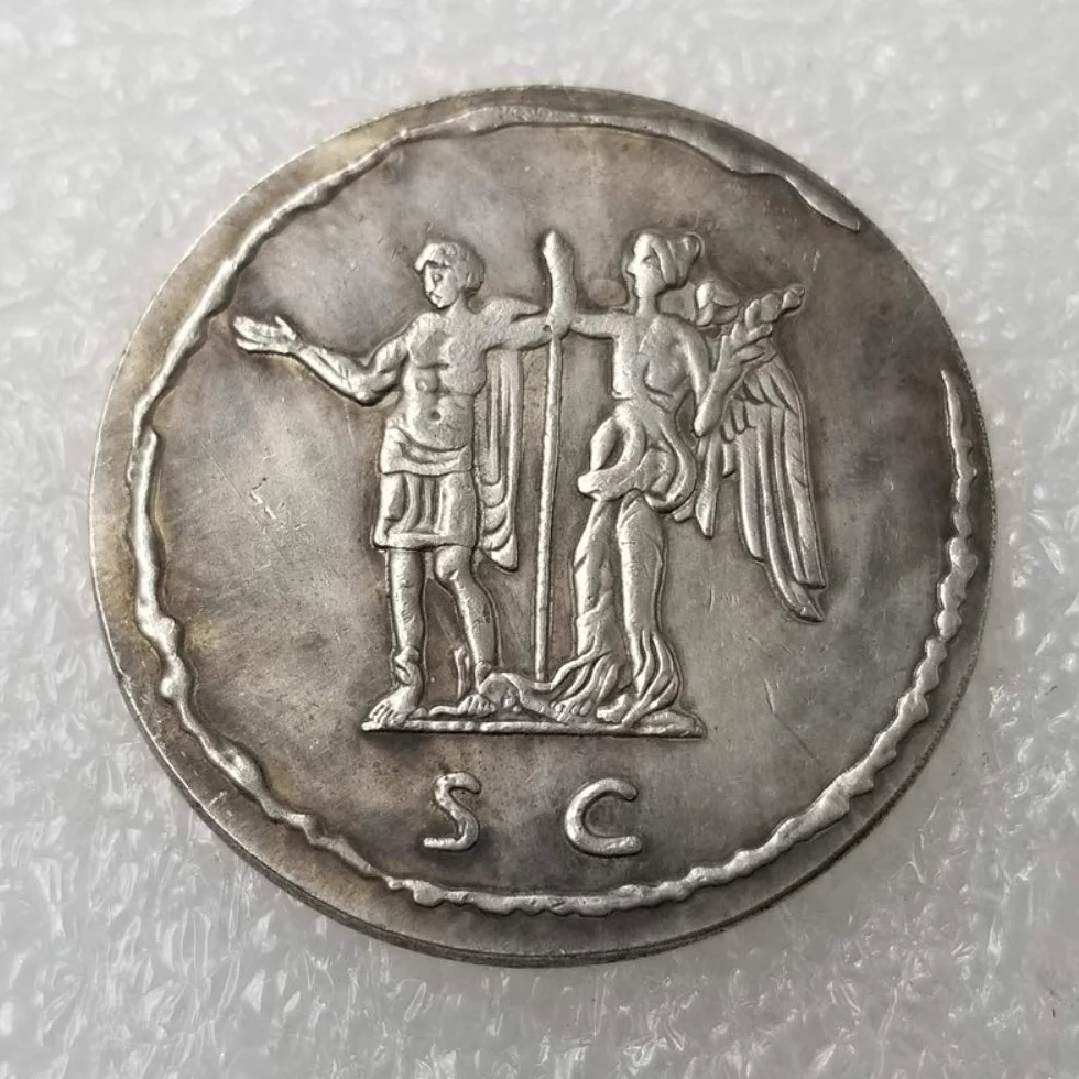 YunBest Moneda romana antigua - Mejor colección de monedas antiguas - Rey filósofo - Monedas del Imperio Romano - Moneda conmemorativa de la suerte - Descubre la historia de las monedas