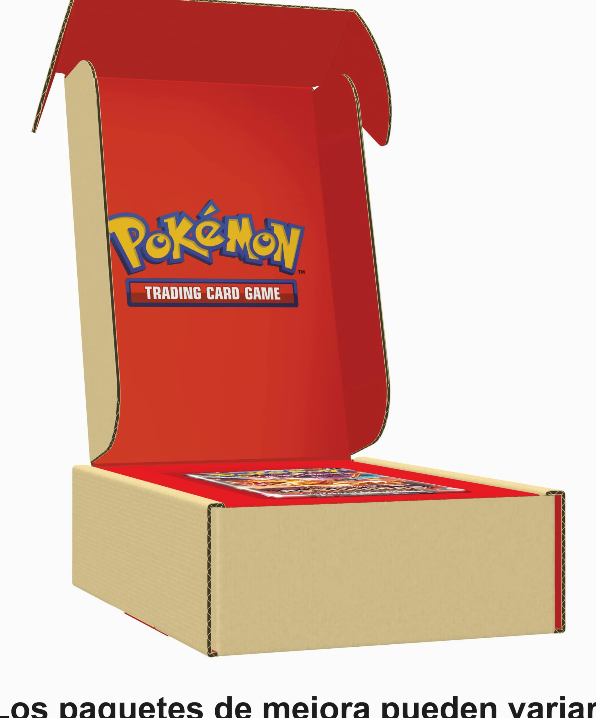Pokémon Lote de Paquetes de Mejora de JCC Pokémon (4 Paquetes de Mejora, 40 Cartas en Total) (Puede Contener Paquetes de Mejora duplicados) Este es un Producto en español.