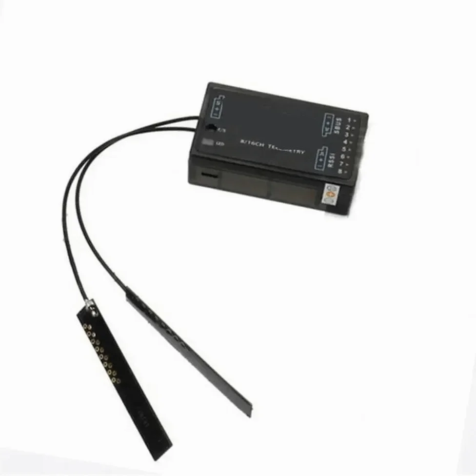 2025 para Receptor FR X8R de telemetría 8/16 Canales para RC, cuadricóptero y multicóptero Compatible con X7, X9D X12S