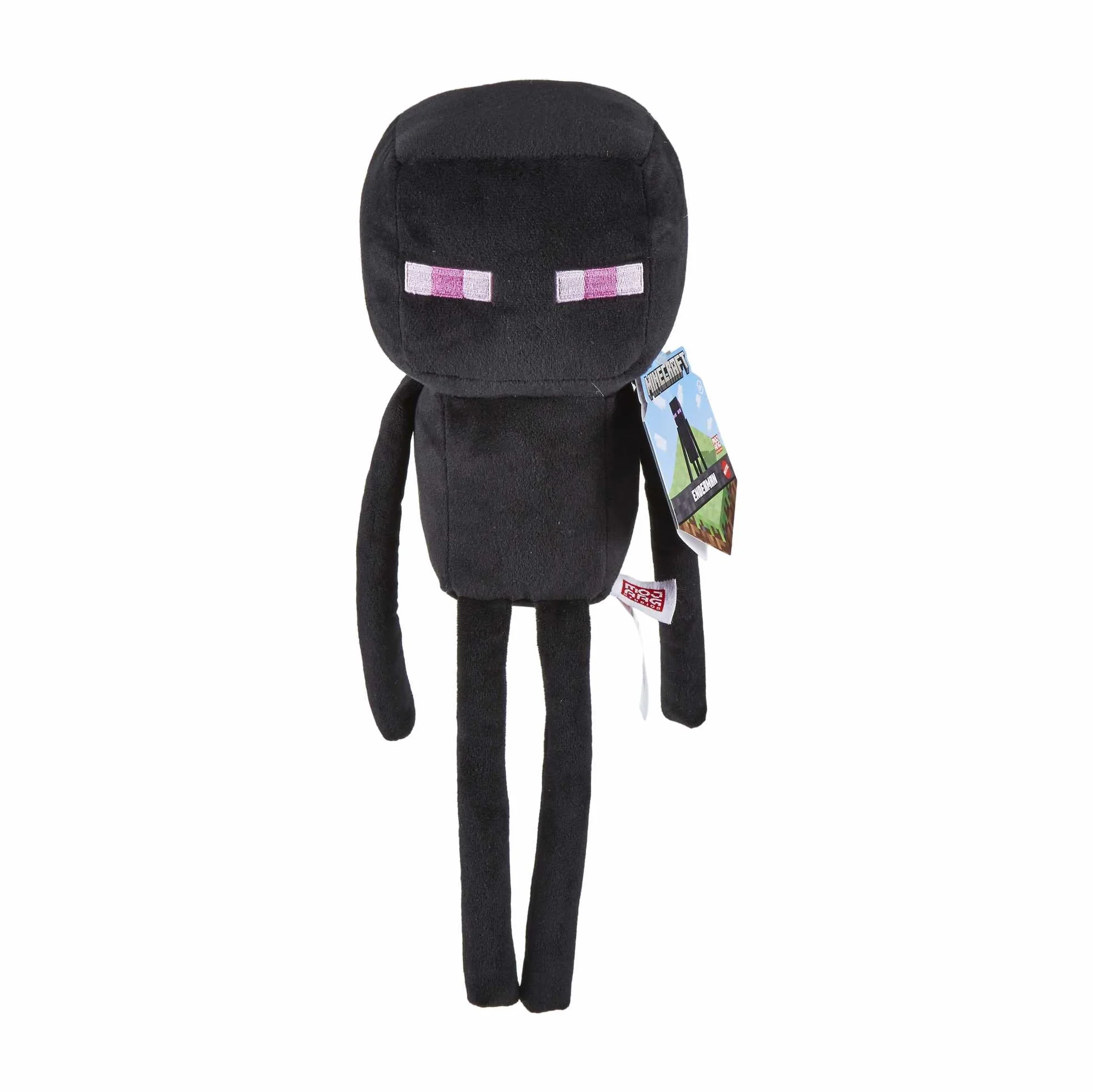 Mattel Minecraft Peluche Enderman, personaje del videojuego, juguete +3 años (HLN11)