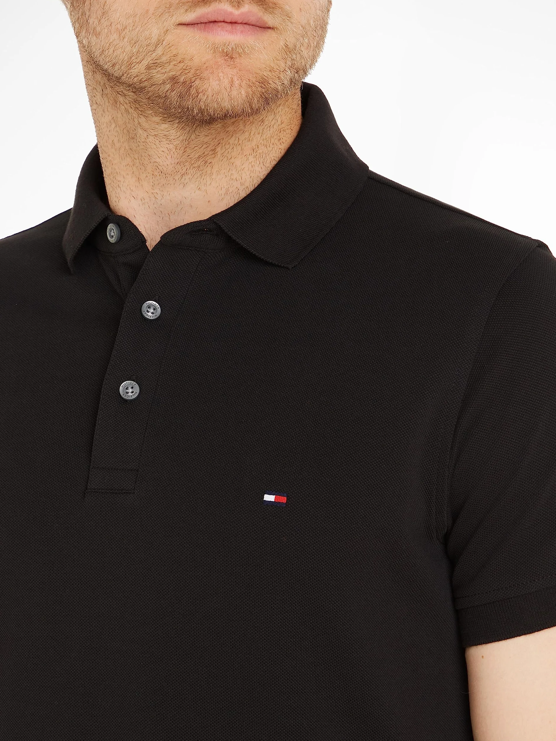 Tommy Hilfiger Polo de manga corta Hombre Slim Fit