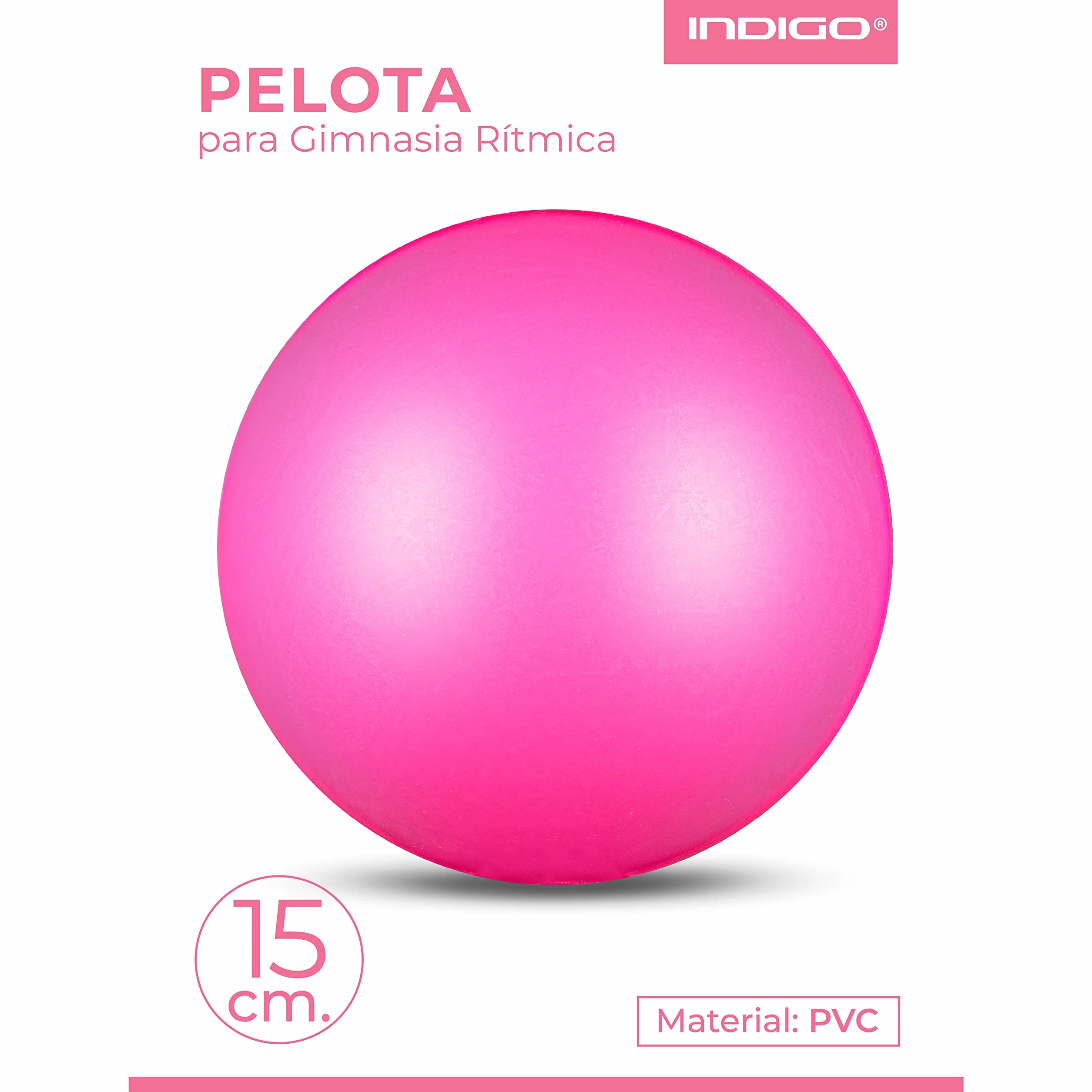 DRUNA Pelota de Gimnasia Rítmica PVC 15 cm 300 gr