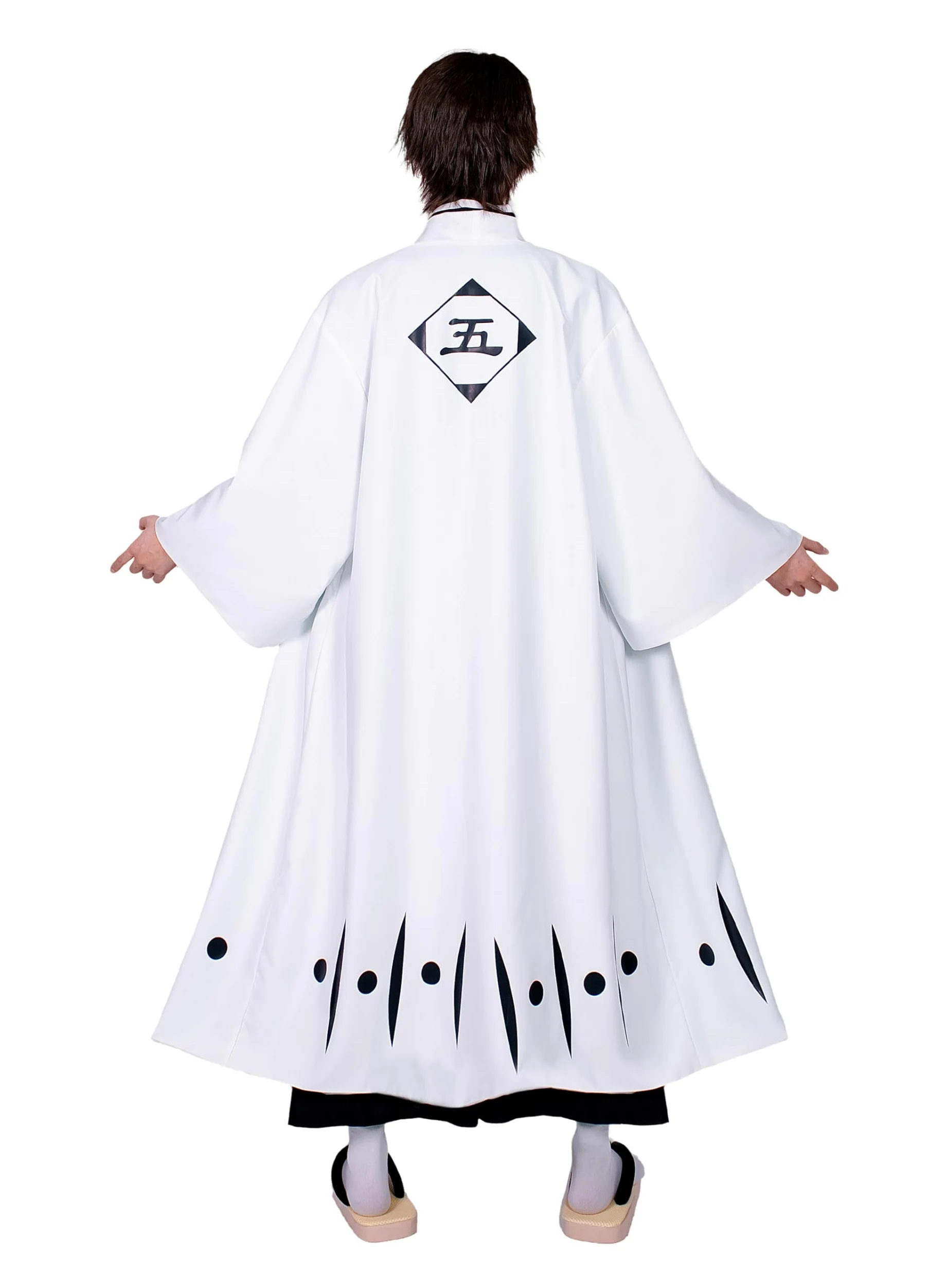 OSIAS Hombres Anime Aizen Sousuke Disfraz de Cosplay