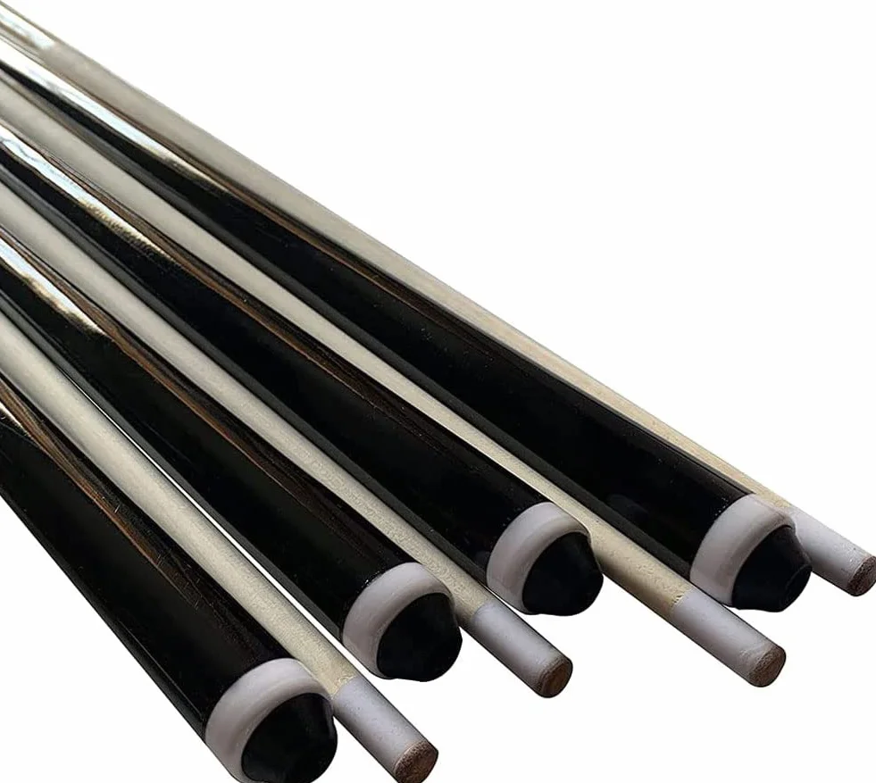 Billar Taco Set of 2 50CM 68CM 90CM 122CM Palo de Billar de Madera Pool Cue
