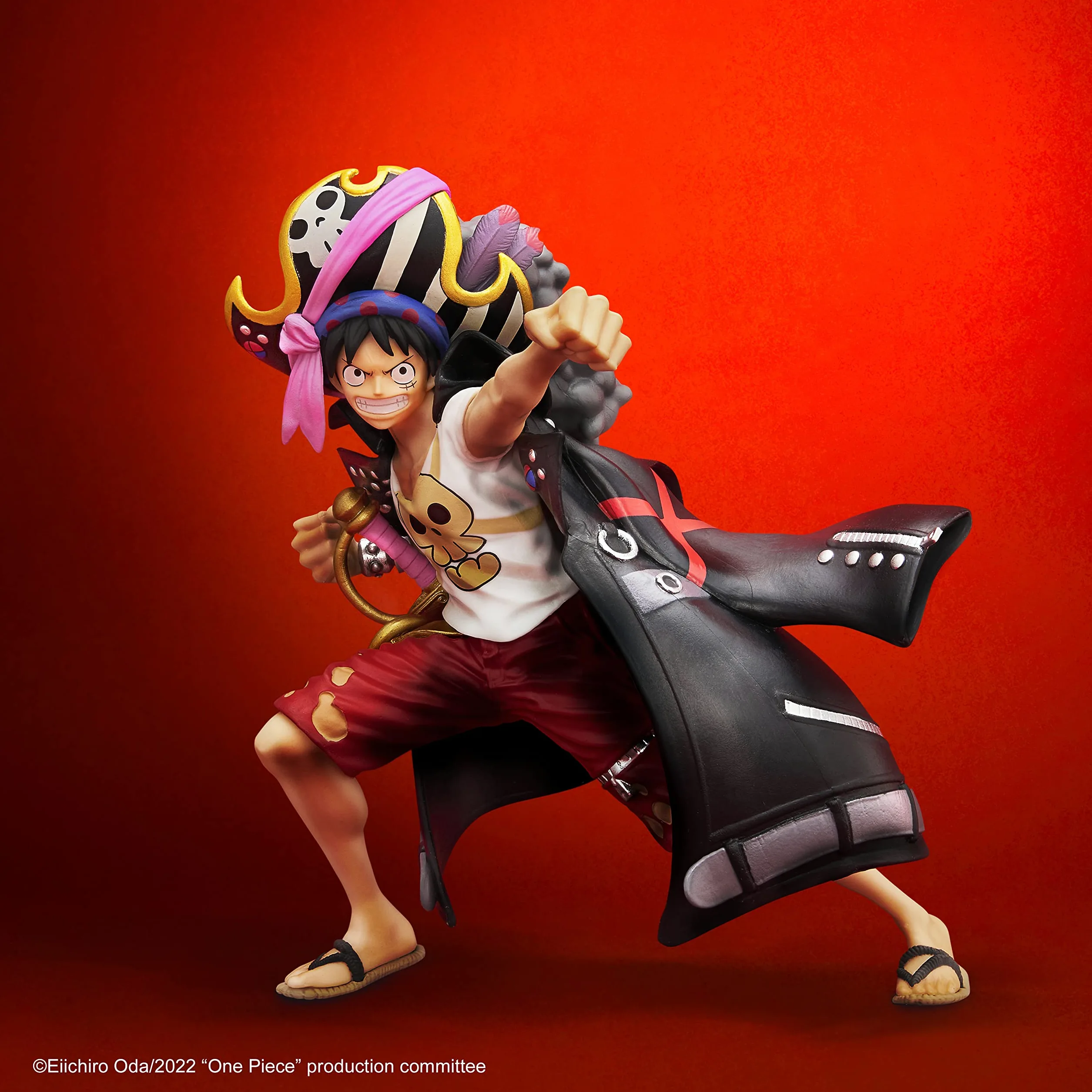 One Piece Film Red - Monkey D. Luffy - Figurine Ichibansho 13cm