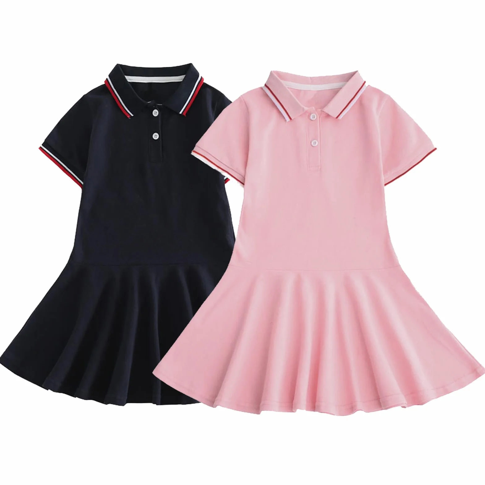 Vestido de tenis sin mangas plisado para niño niña deporte golf bádminton voleibol 6-14 años