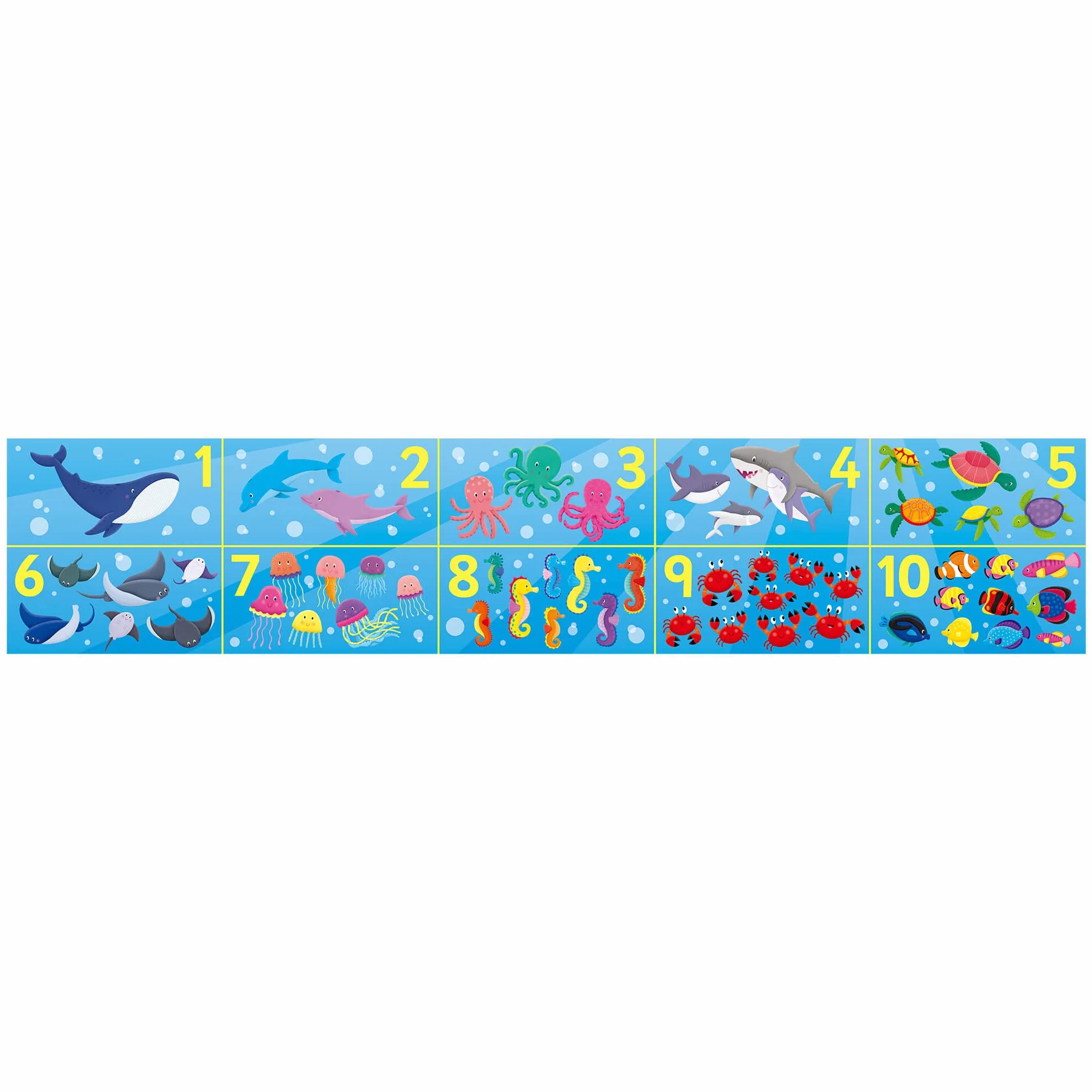 Galt Toys, Giant Floor Puzzle - Counting Creatures, Floor Puzzles for Kids, Ages 3 Years Plus