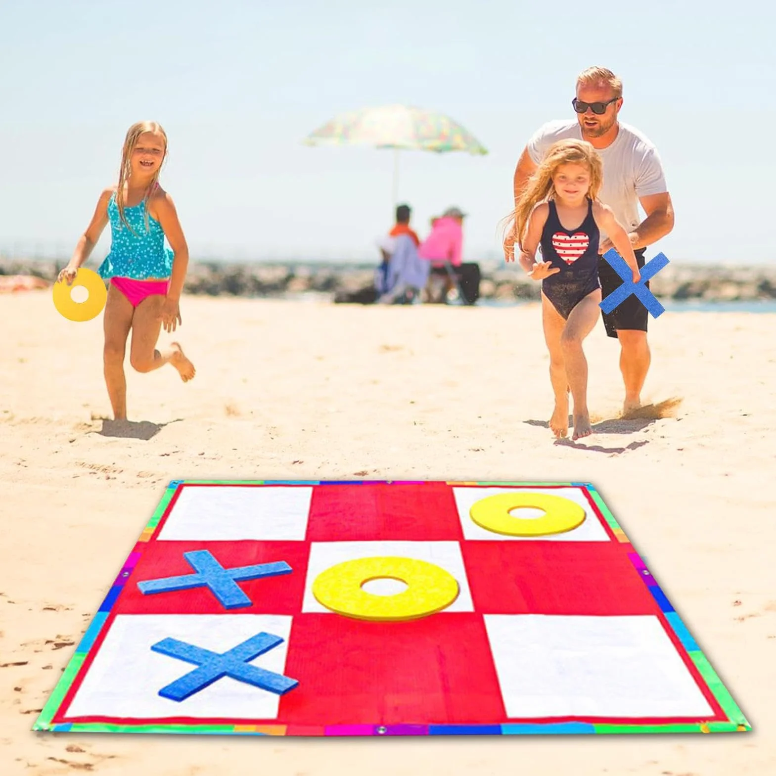 Juegos De Patio Gigantes para Adultos al Aire Libre - Juego de Lanzamiento Grande