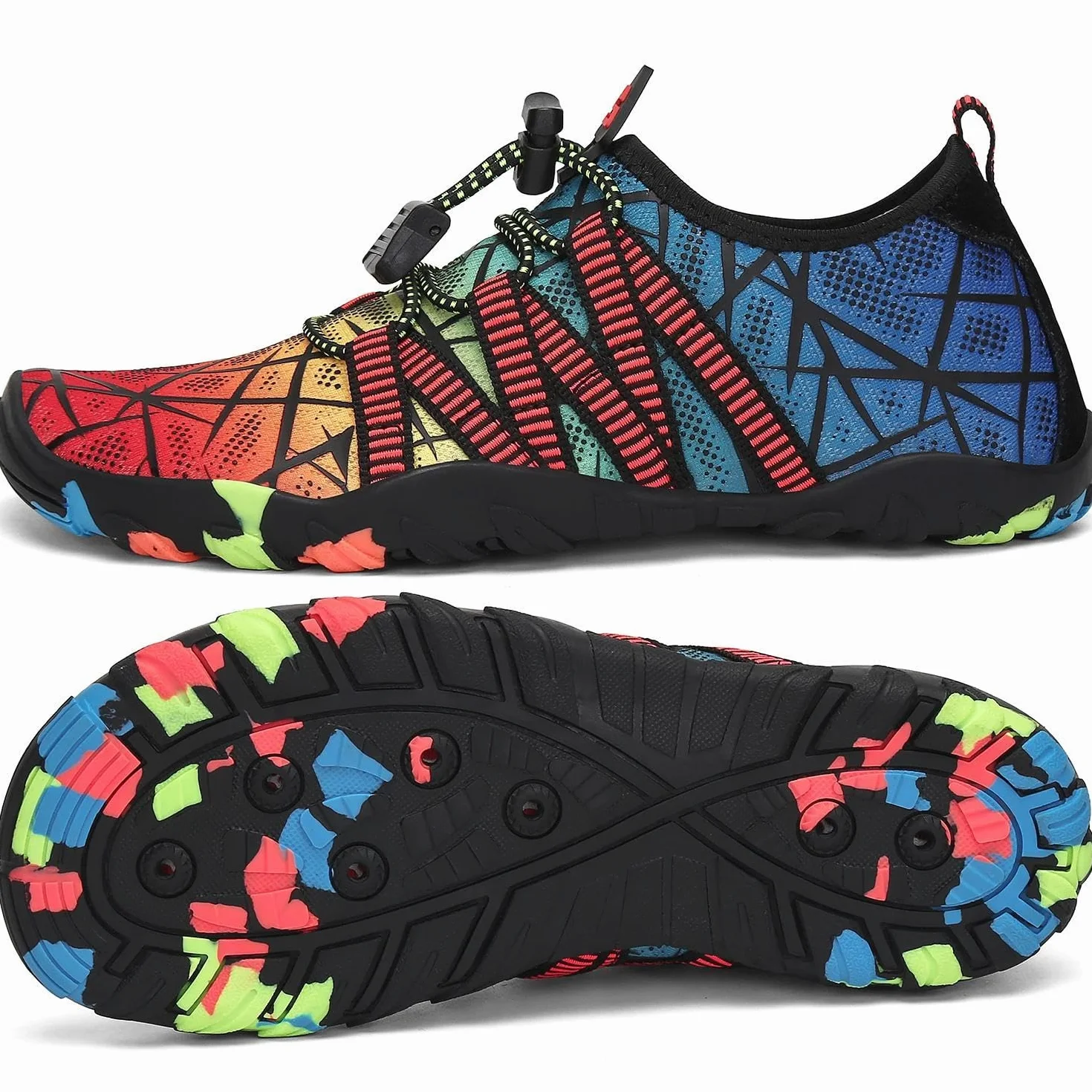 SAGUARO Escarpines Agua Zapatillas Antideslizante Playa Piscina Surf Acuaticas 24-36 EU