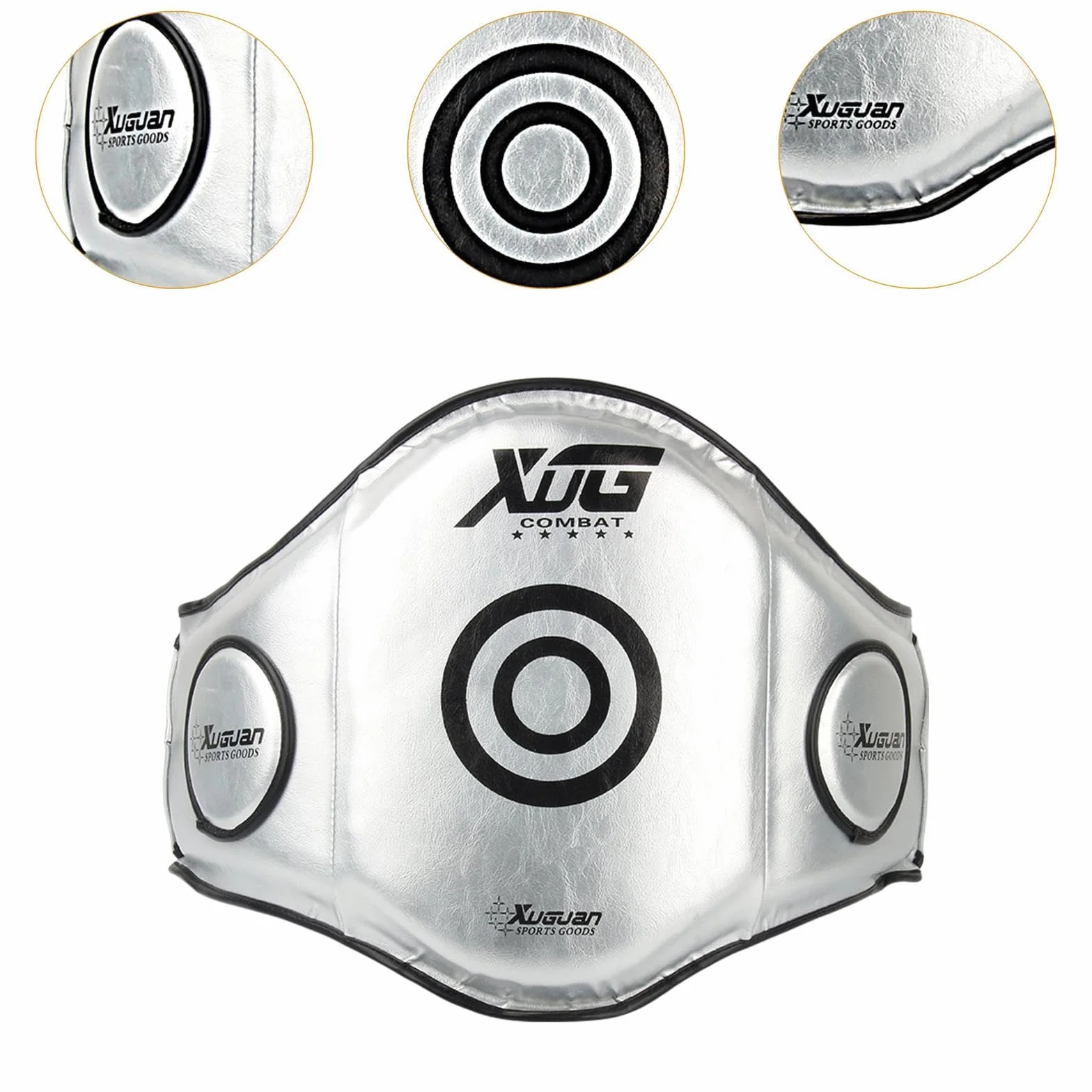Protector del Cuerpo de Boxeo, Almohadilla de Protección del Vientre para Entrenamiento de Sanda MMA Kick Boxing