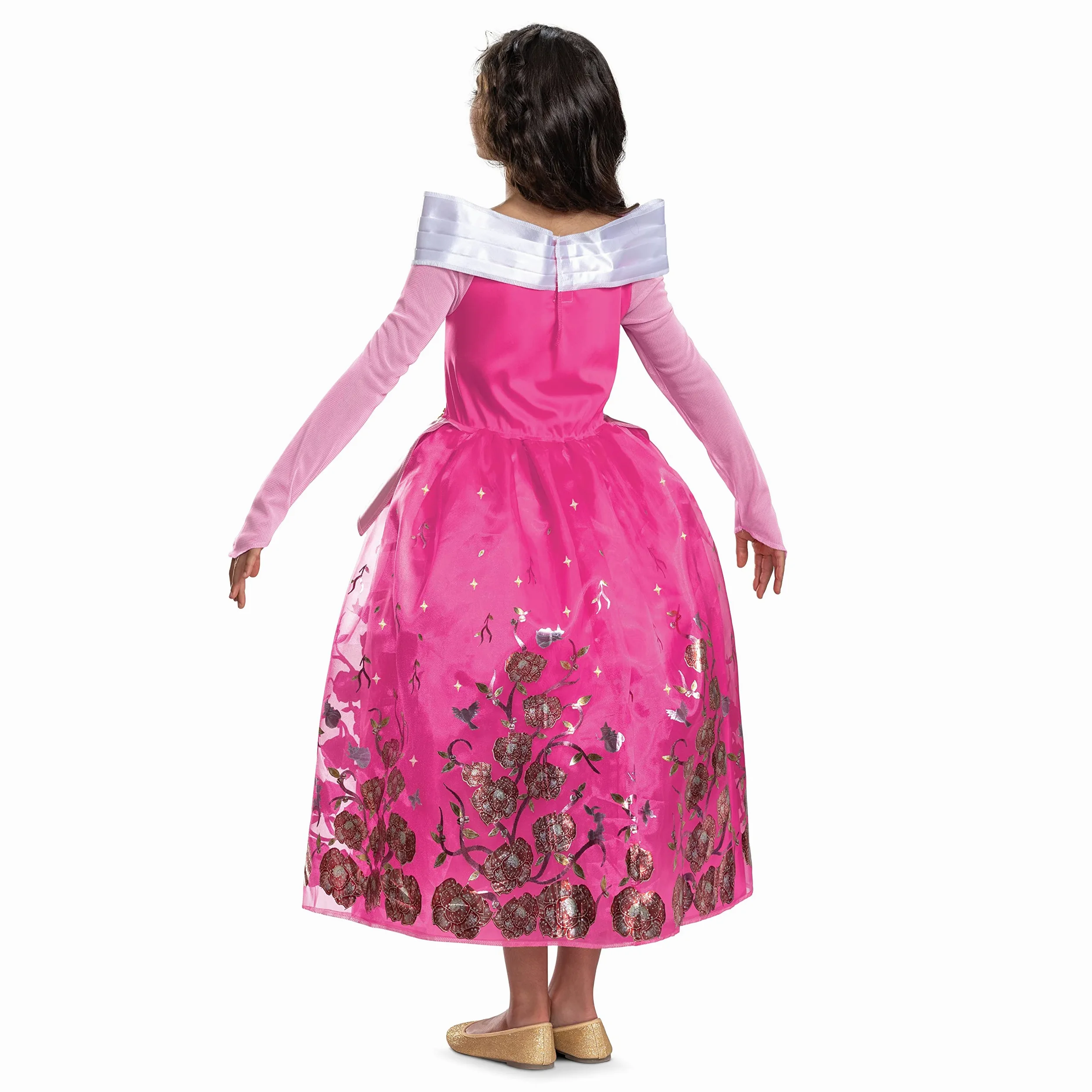 Disfraz de princesa de Disney, disfraz oficial de cuento de hadas para niños con accesorios