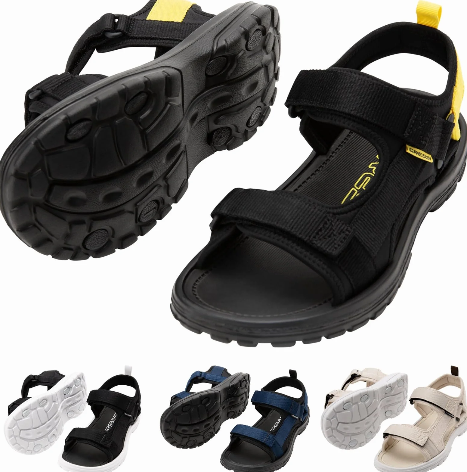 CRESSI Pete Sandal Unisex Sandalia para Playa Verano Confort Acuáticos