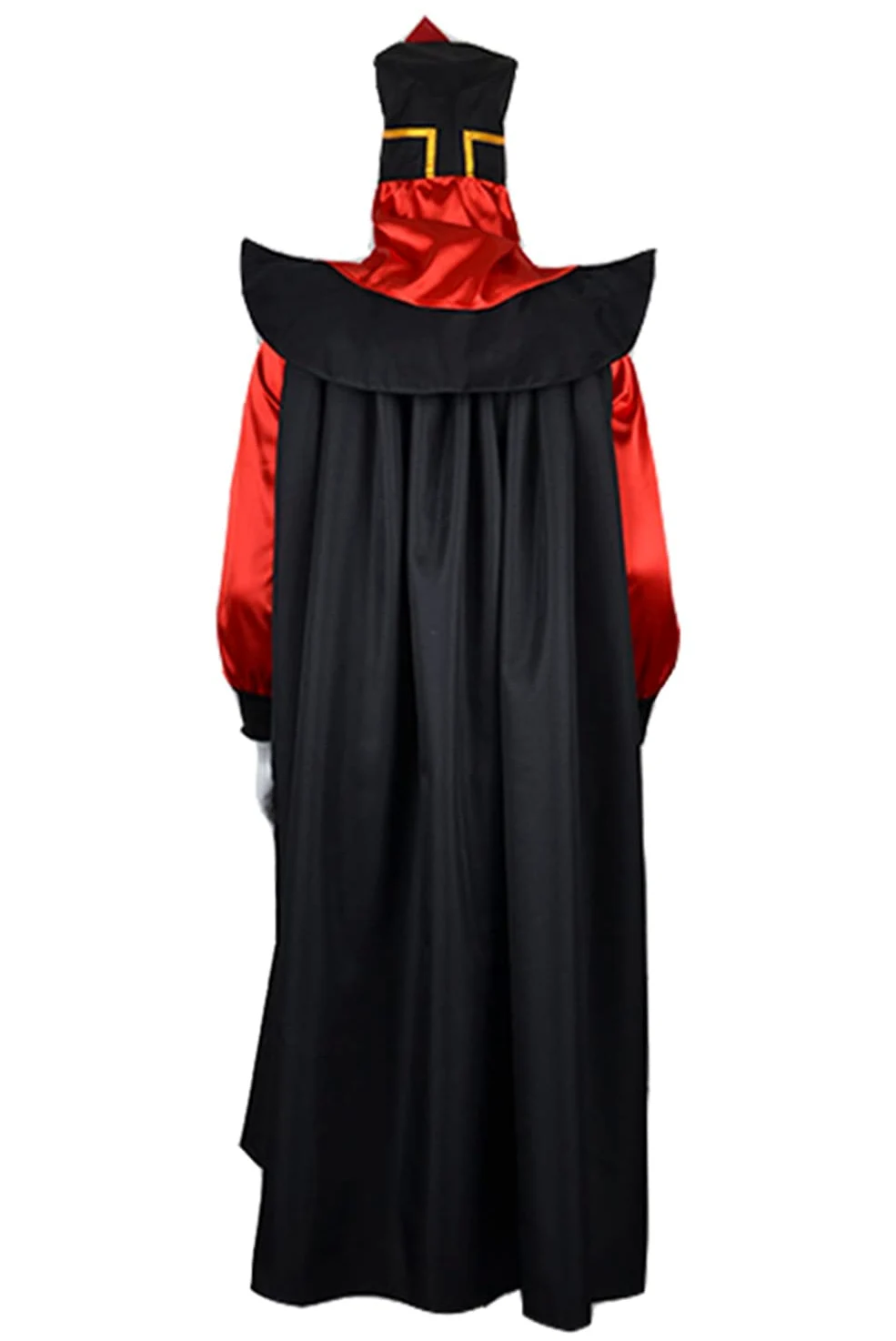 Disfraz de Jafar para hombre, disfraz de mago de villano, disfraz de Halloween, uniforme de lujo