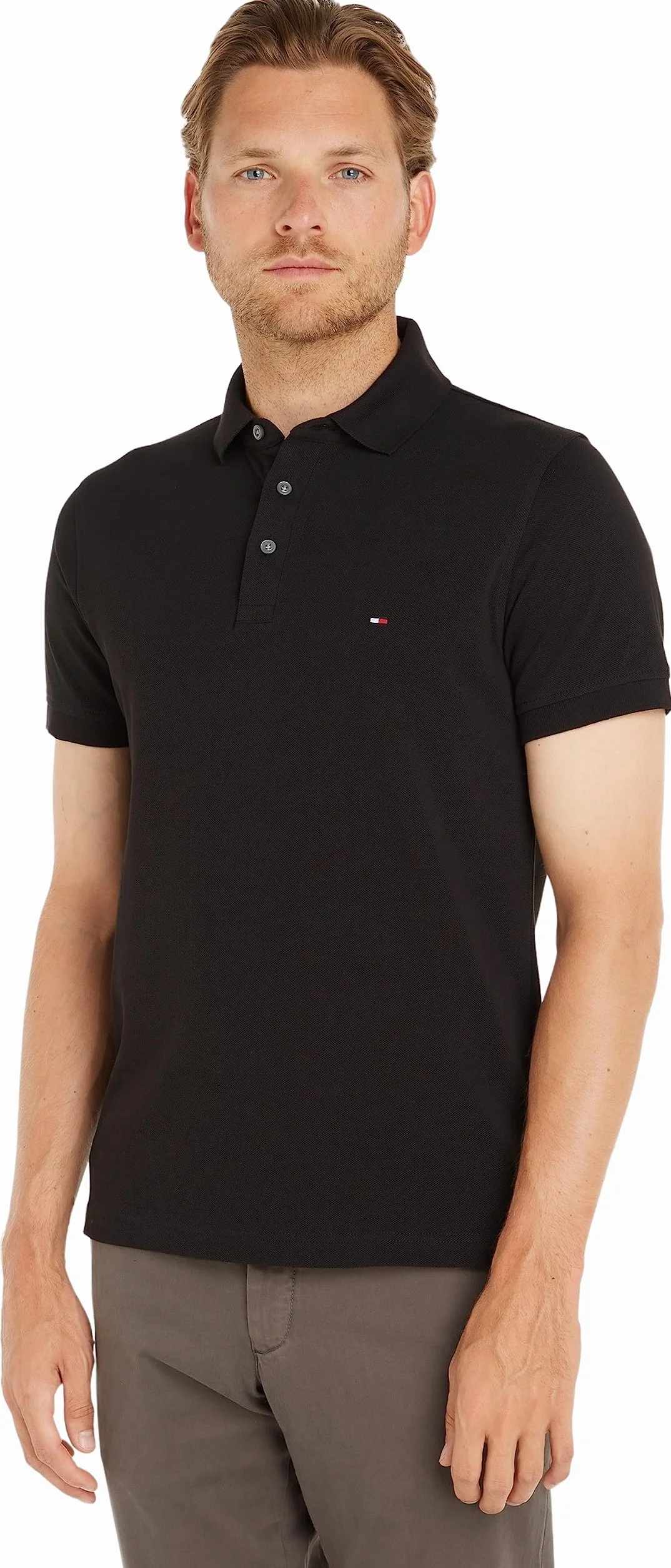 Tommy Hilfiger Polo de manga corta Hombre Slim Fit